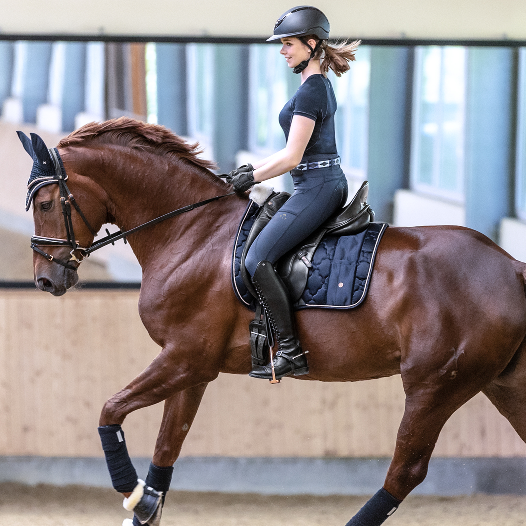 Schabracke modern rosé