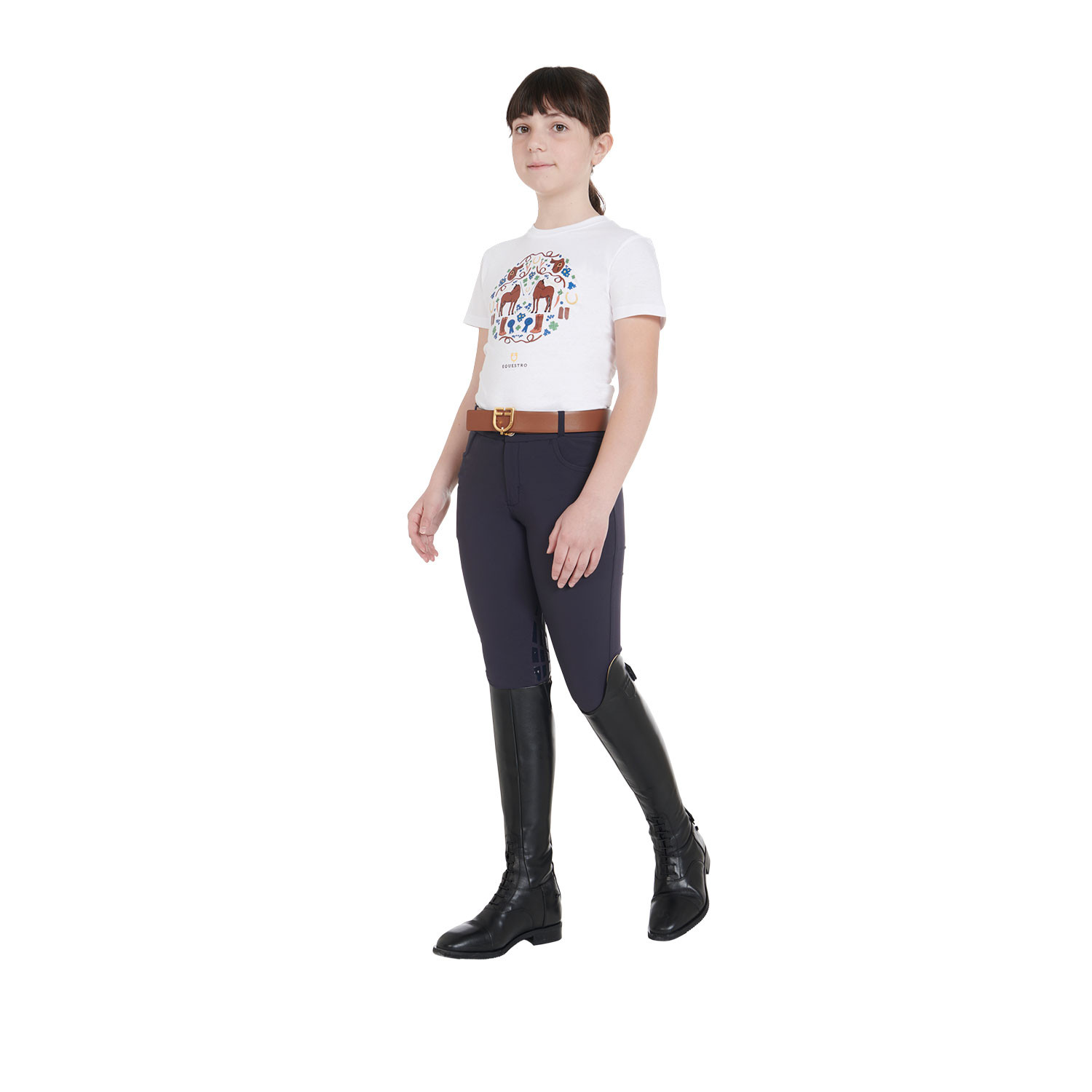 Unisex-Reithose für Kinder aus Funktionsgewebe