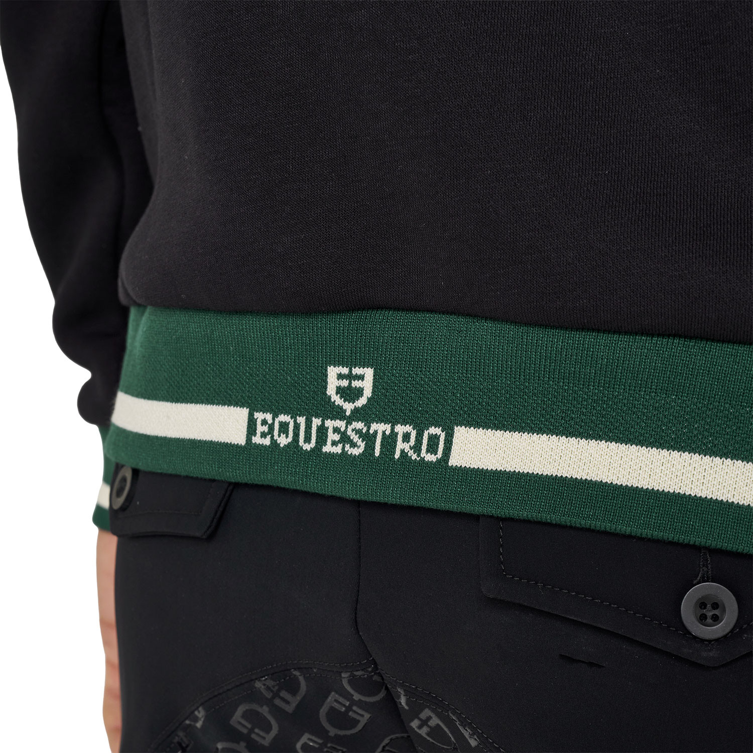 Hoodie für Herren mit Frontreißverschluss