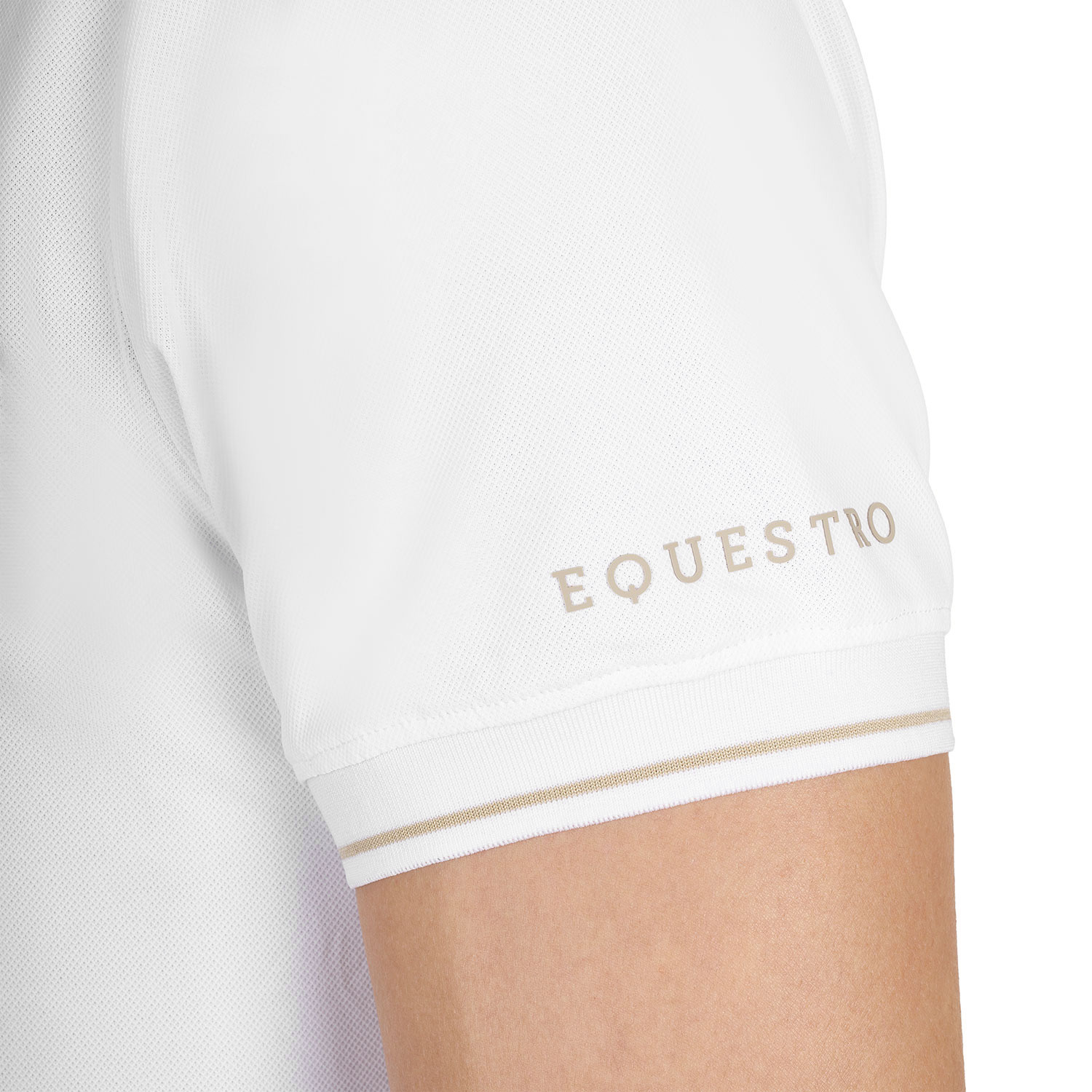 Herren-Trainingspolo mit kontrastierenden Details