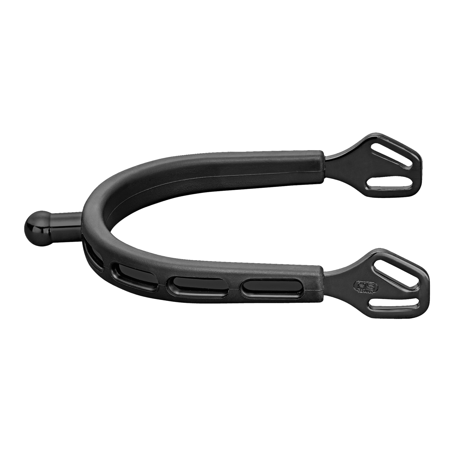 Spurs Ultra Fit Extra Grip Black Series with ball, HS stainless steel