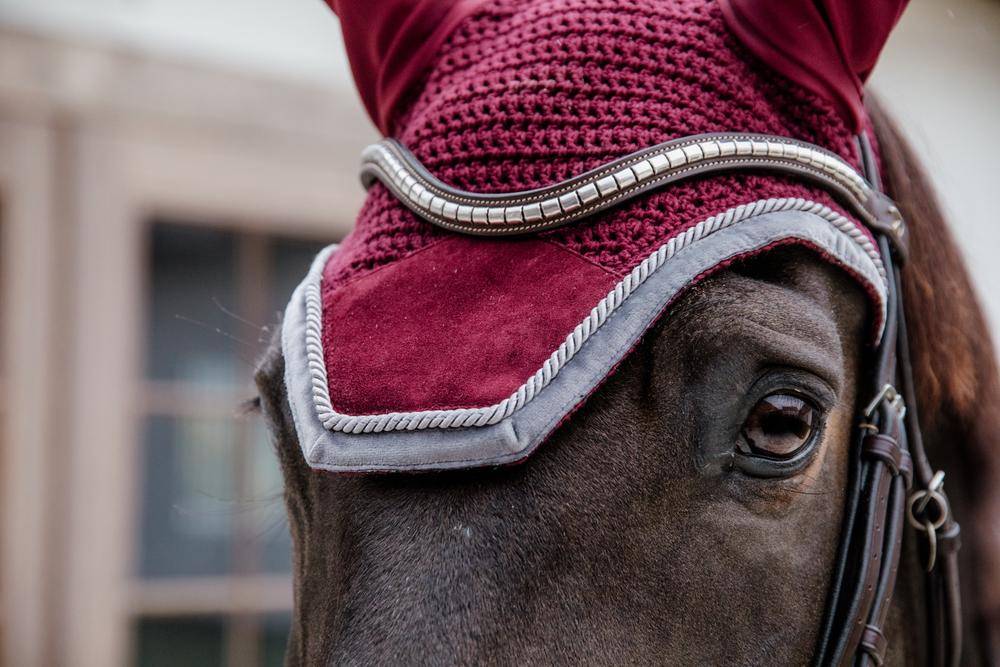 Fliegenhaube Wellington Velvet Kontrast