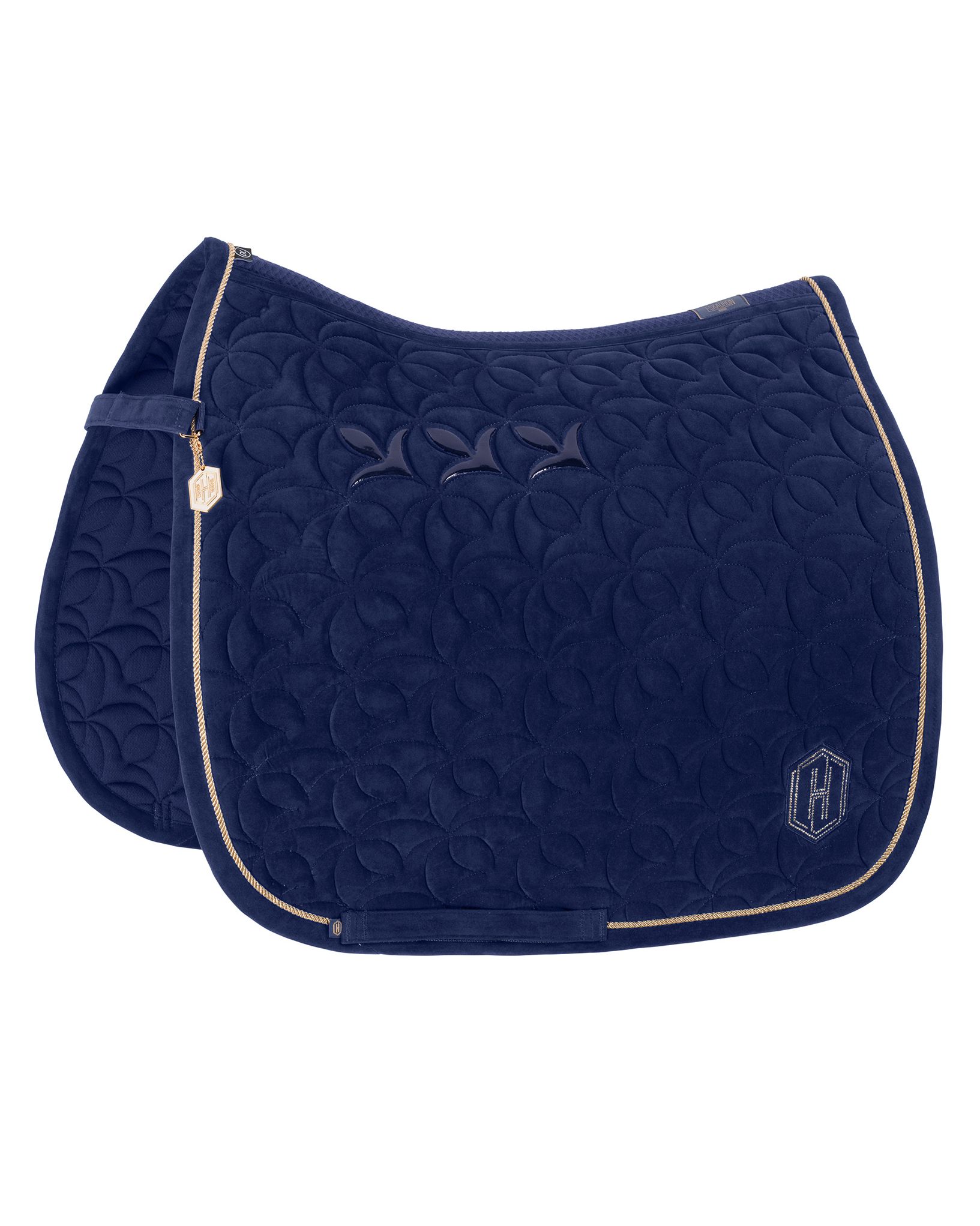 Saddle pad Heritage Velour Emblem