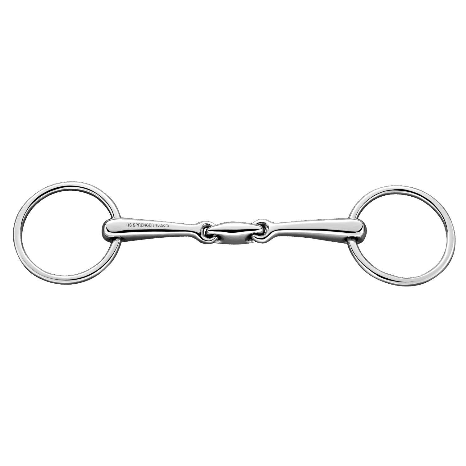 MAX-Control Unterlegtrense 12 mm mit Stangenwirkung - Edelstahl rostfrei