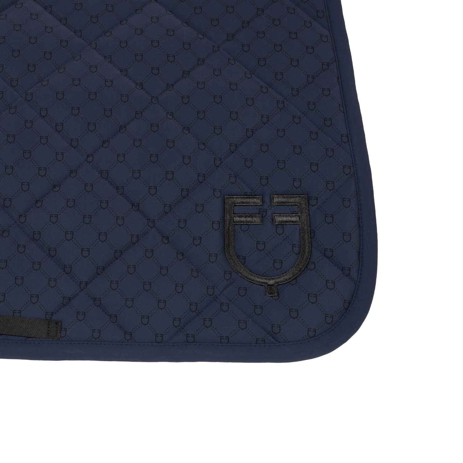 Springschabracke mit Monogramm-Print