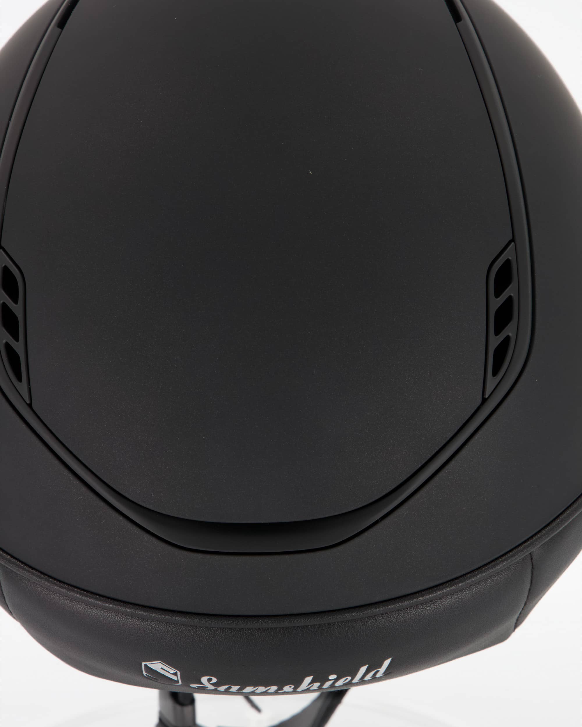 Riding helmet 2.0 Shadowmatt Black, Top Shadowmatt Black, Trim Matt Black, Blason Matt Black