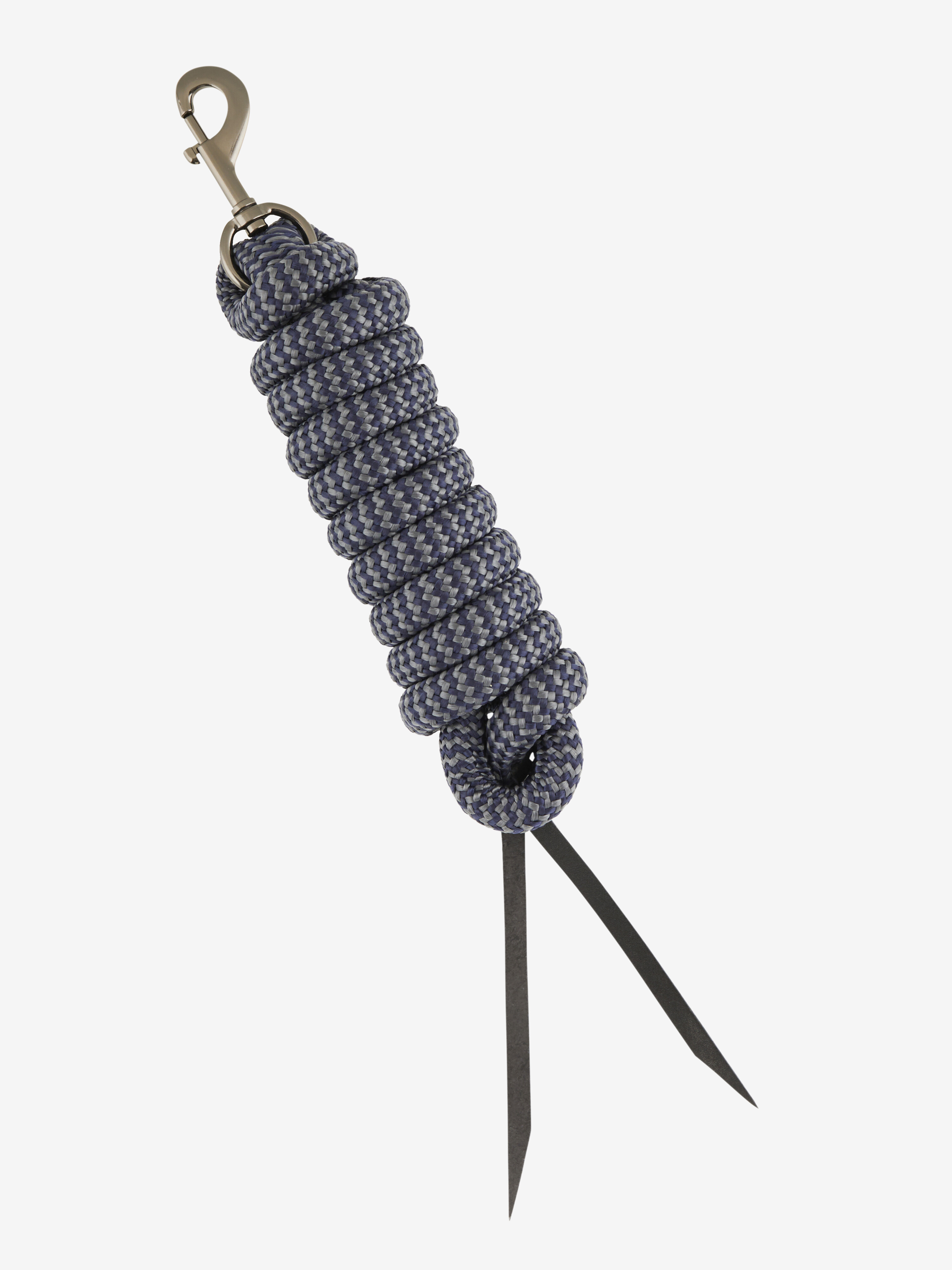 Trainingshalstertouw navy/grijs