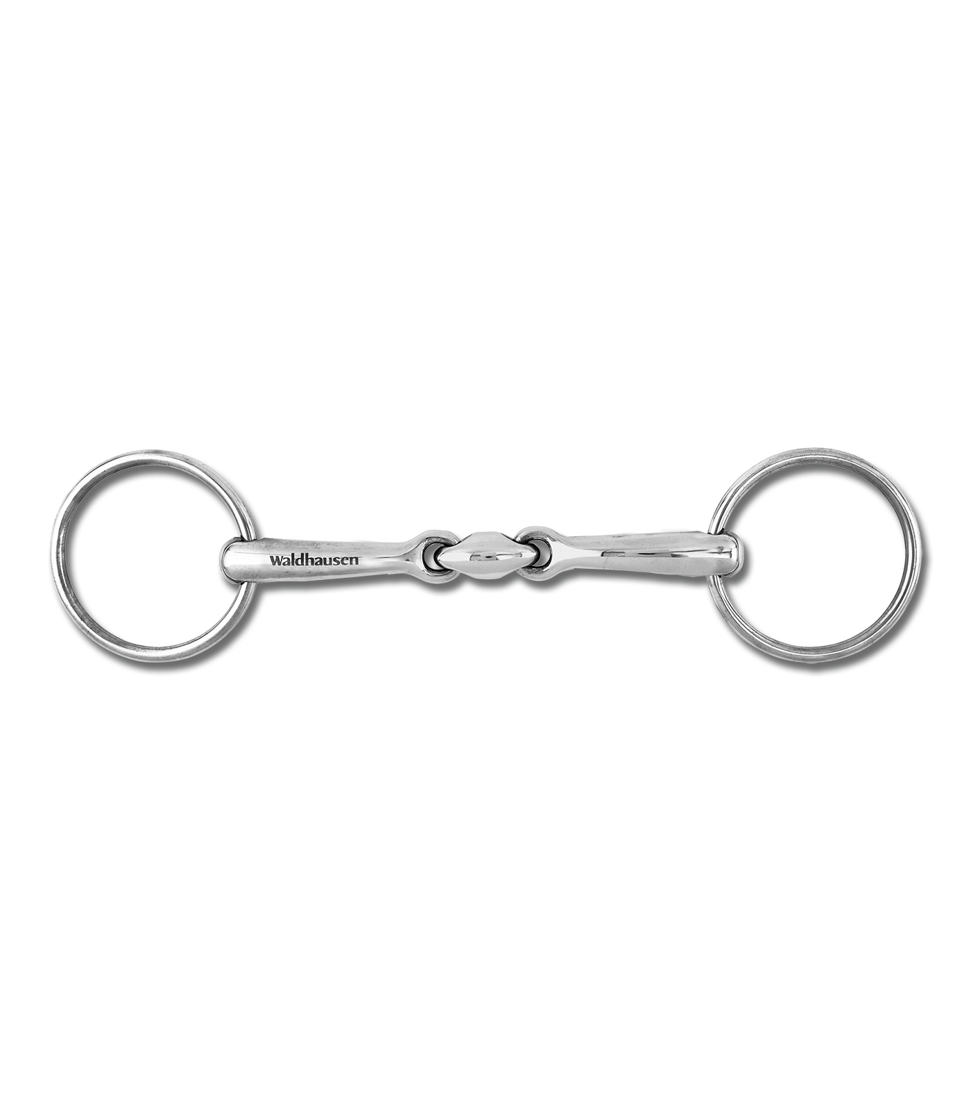 Unterlegtrense doppelt gebrochen, Edelstahl