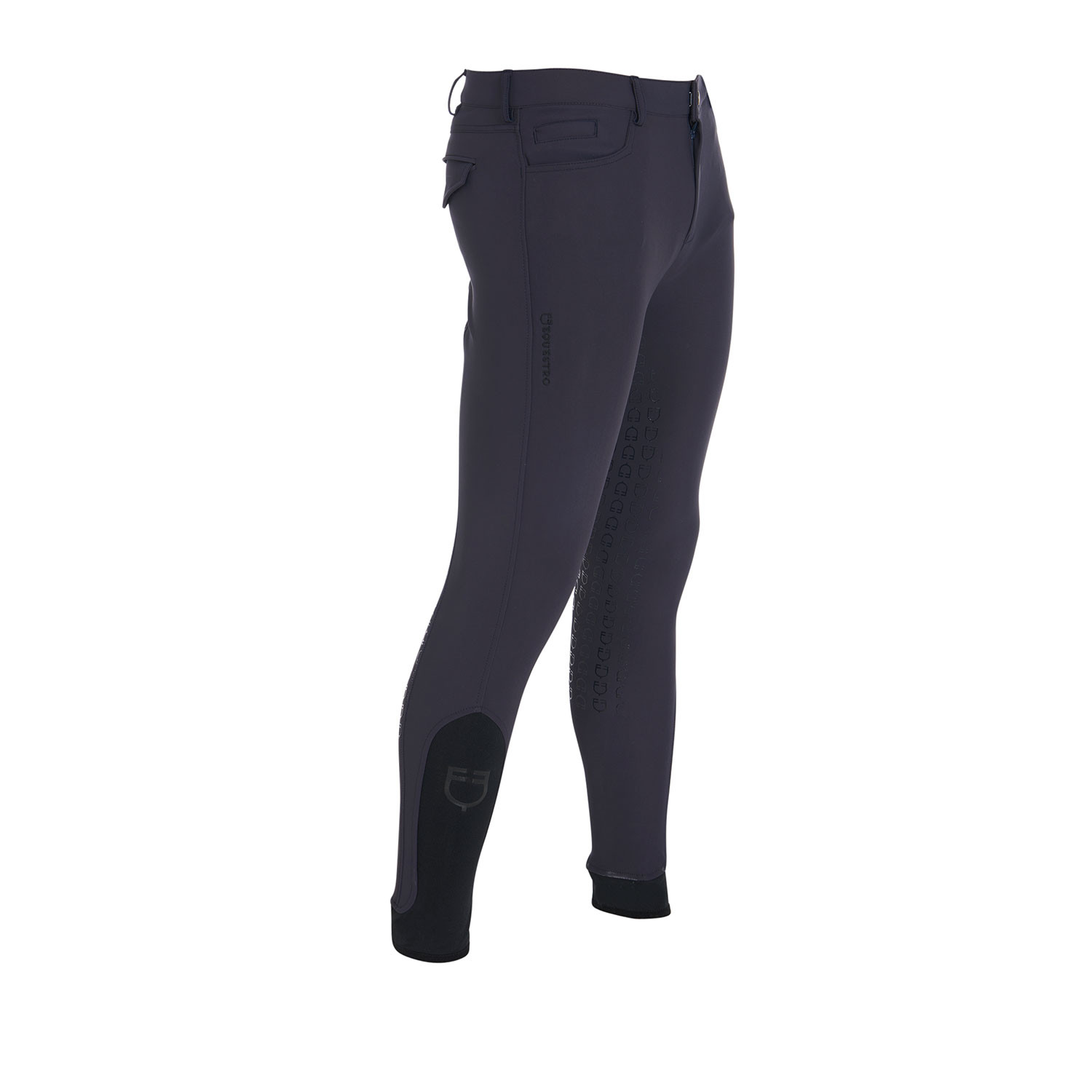 Herren-Reithose Slim Fit mit Vollbesatz