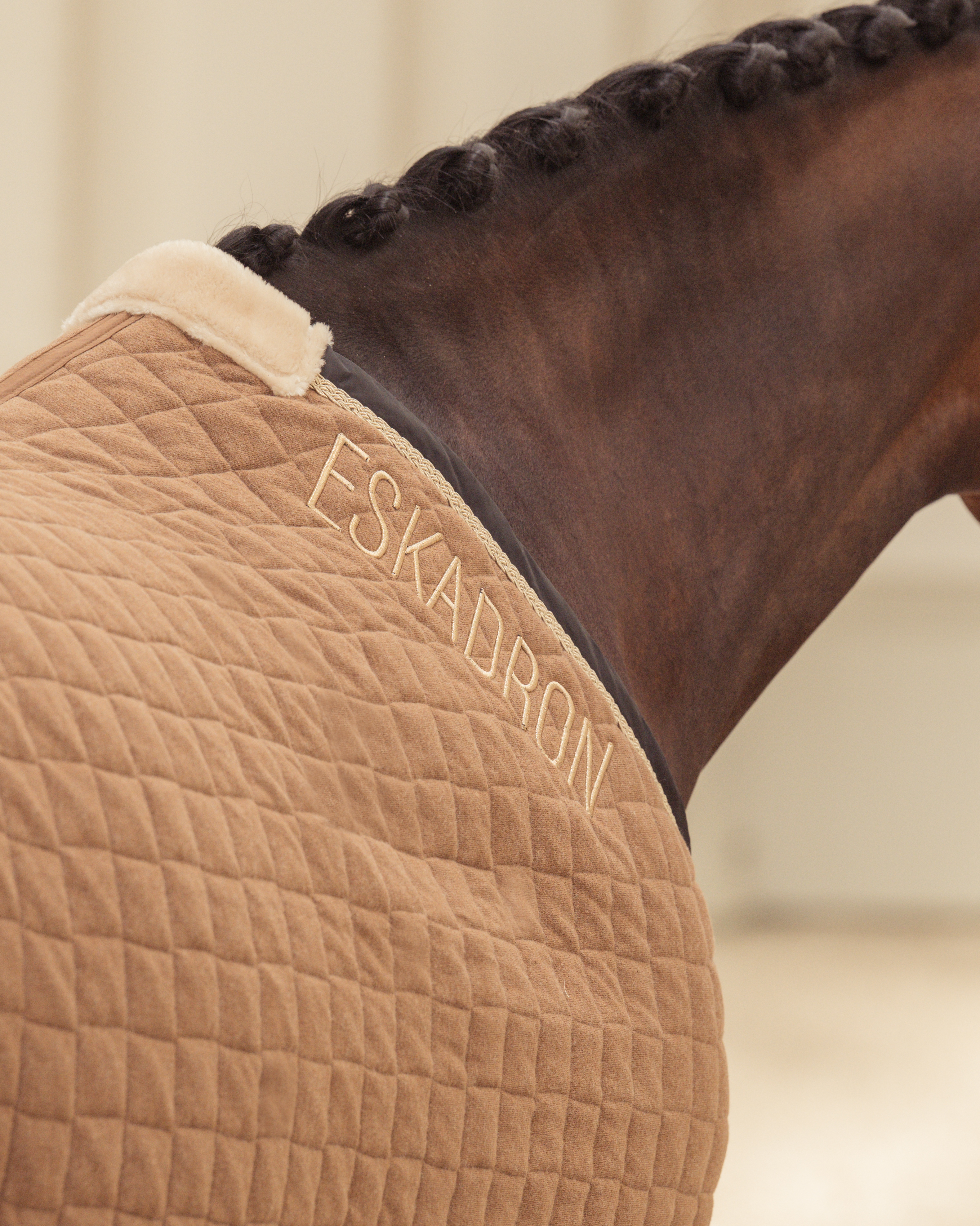 Acrylic Quilted sweat rug
