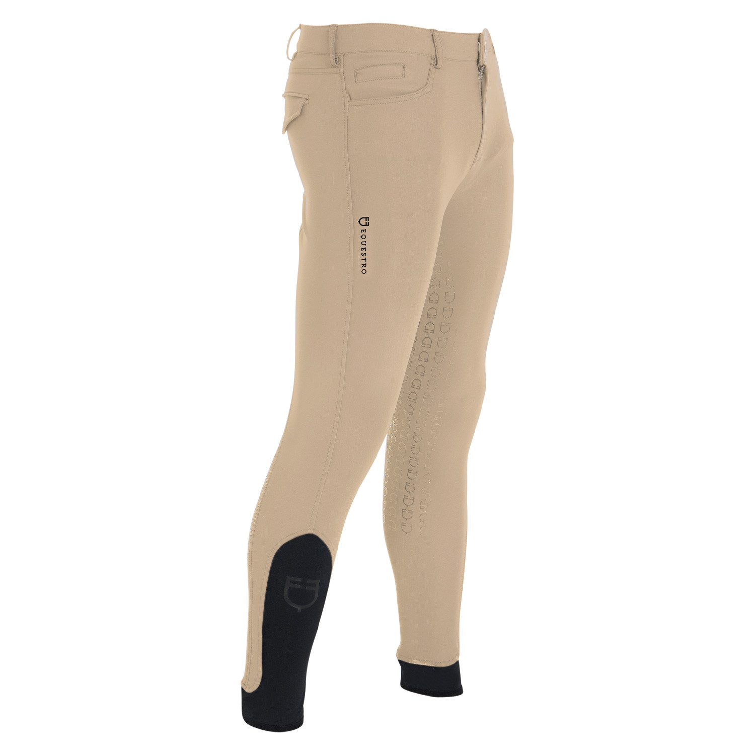 Herren-Reithose Slim Fit mit Vollbesatz