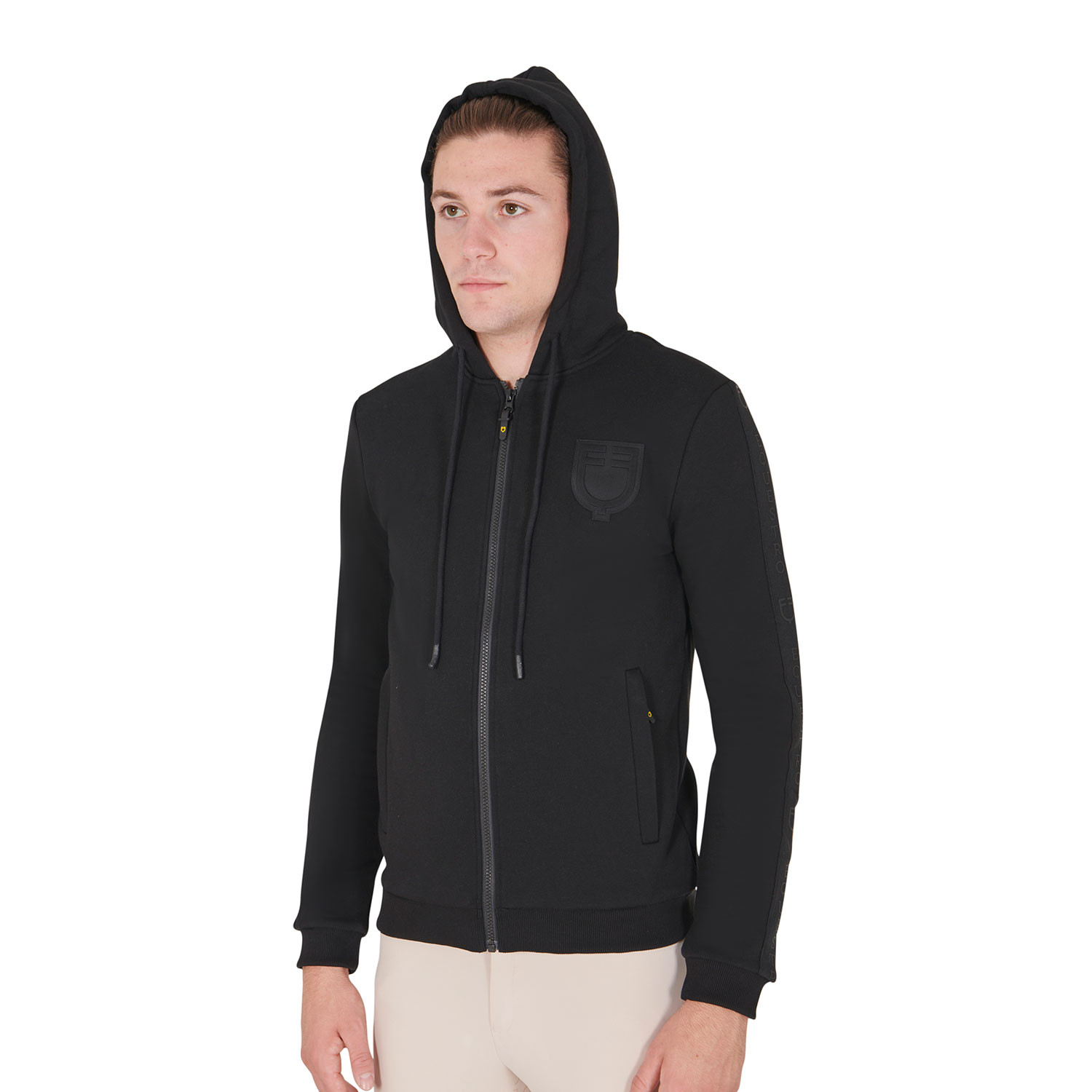 Kapuzen-Sweatshirt für Herren mit Fleece-Innenseite
