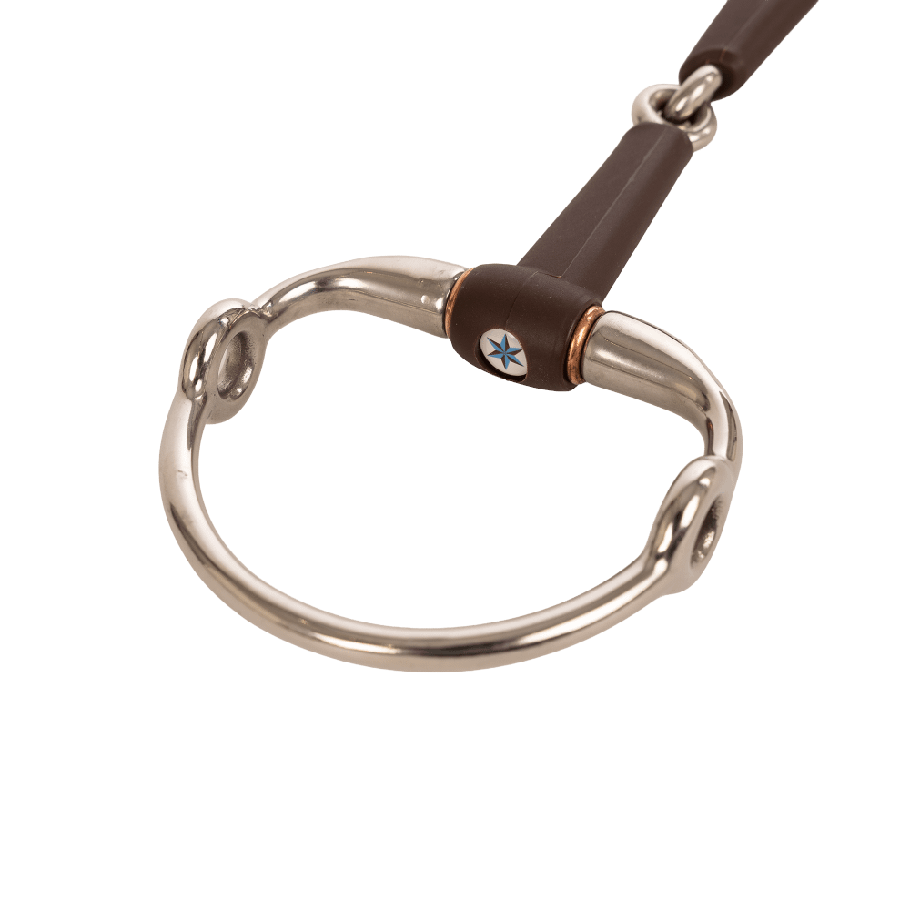 Mors gag à olives simple brisure Flex Medium