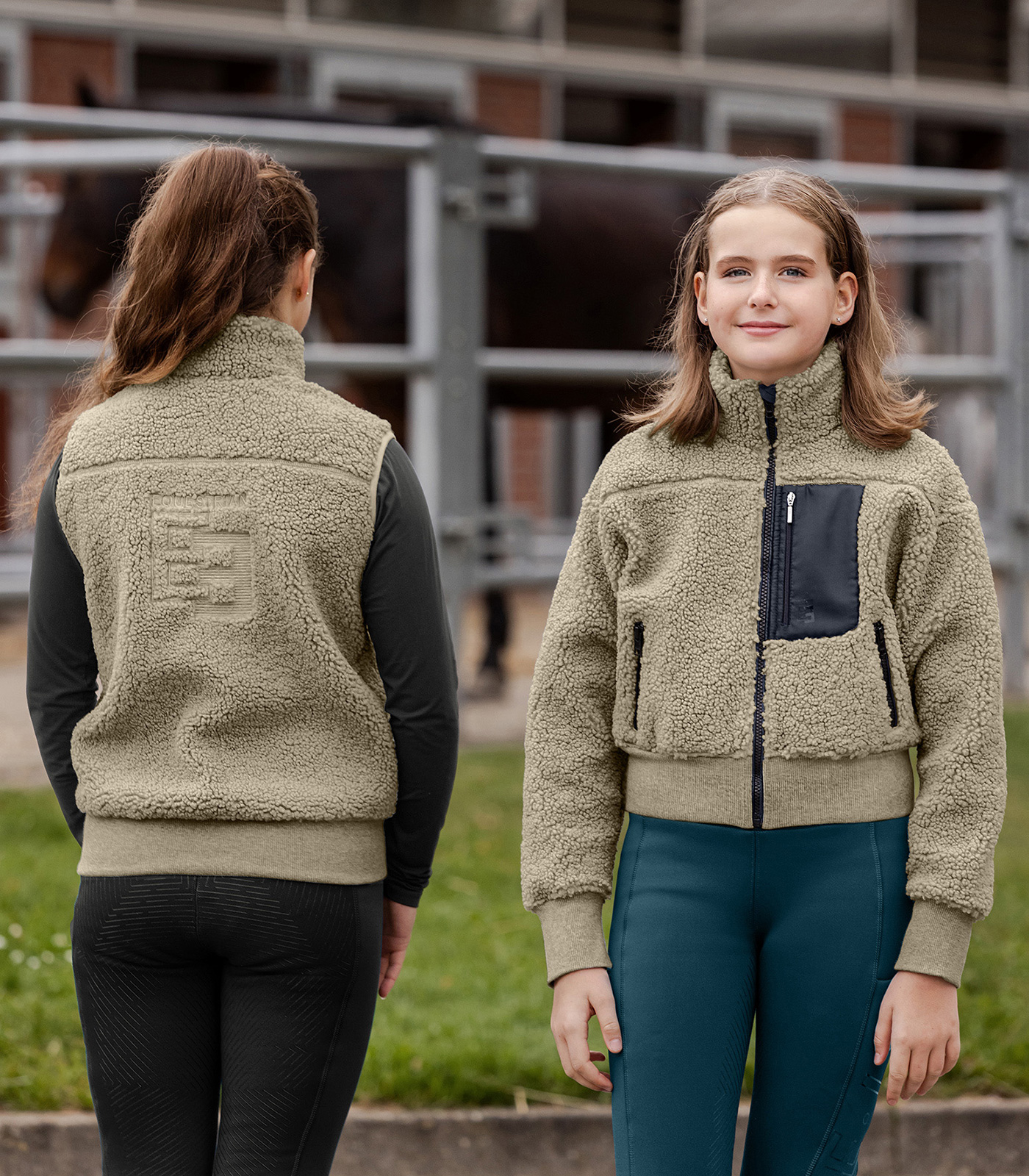 Jacke Alba  Kinder Teddy Fleece