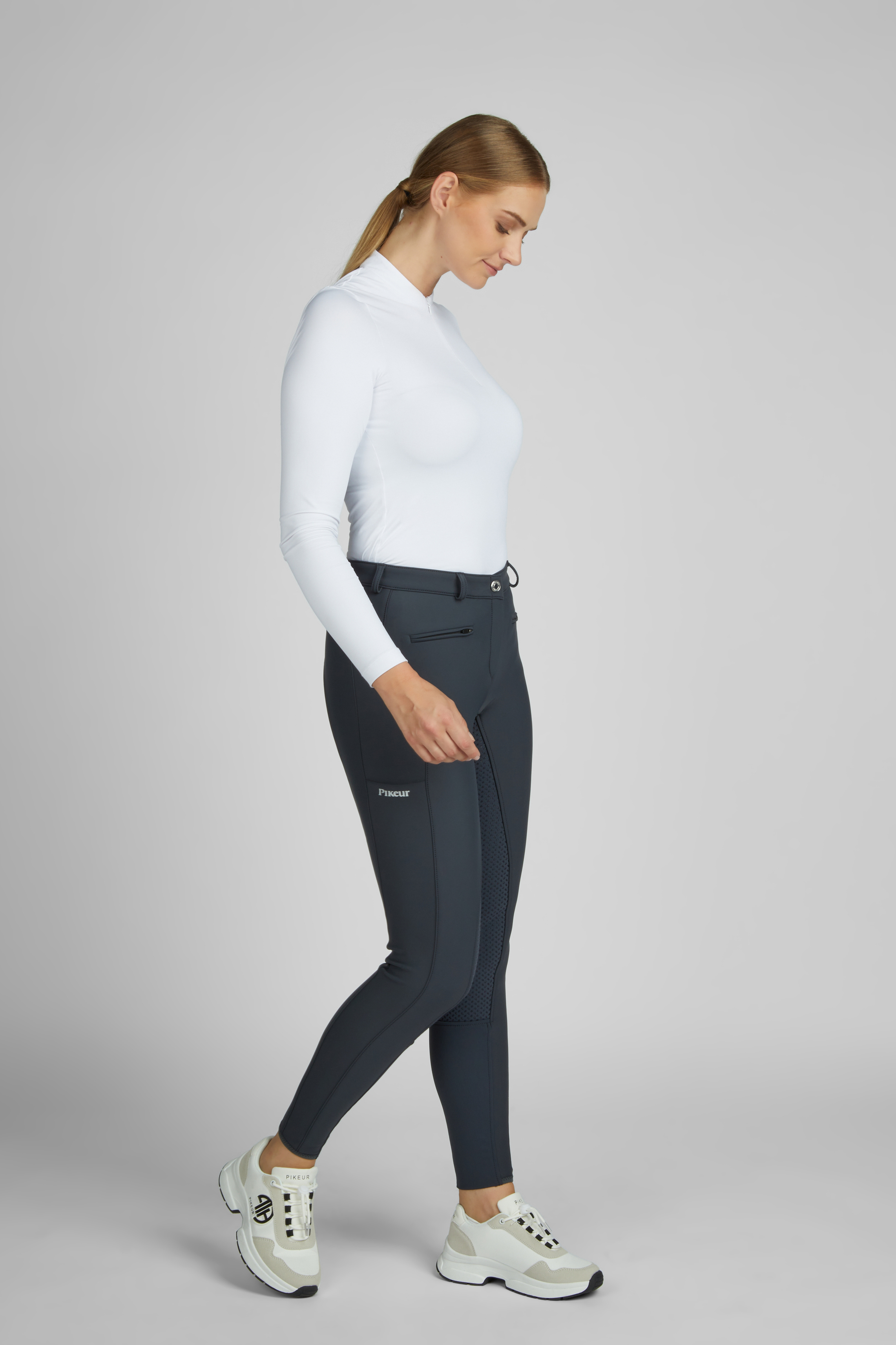 Ladies riding breeches Tessa Softshell with full grip