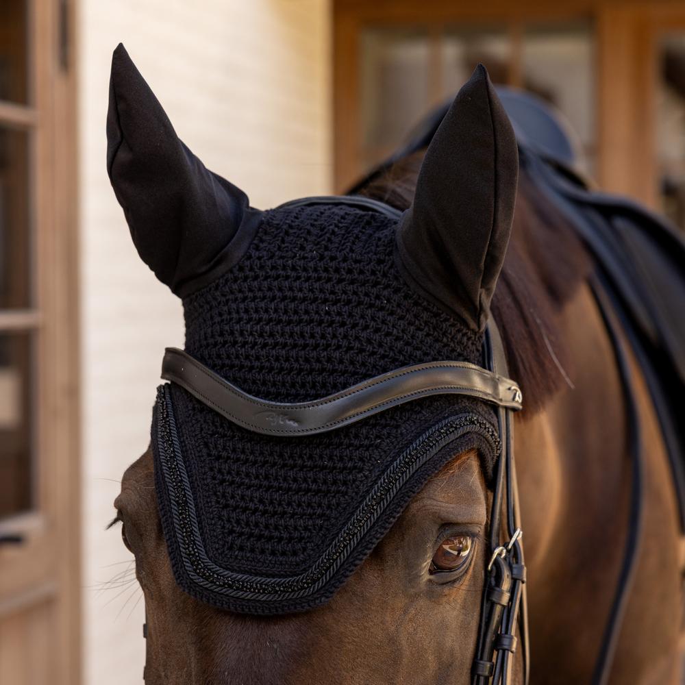 Ear bonnet Wellington Velvet Mini Pearls
