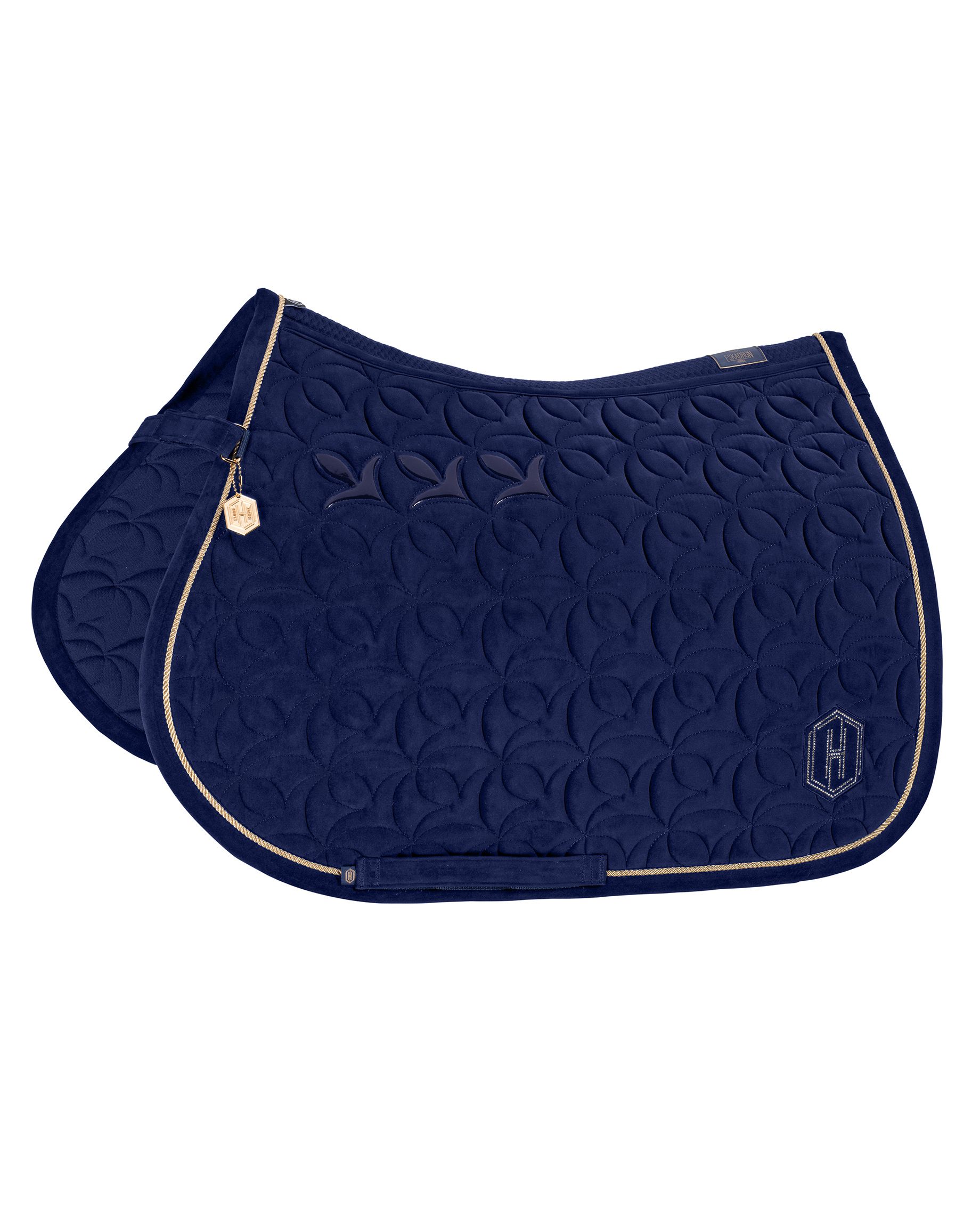 Saddle pad Heritage Velour Emblem