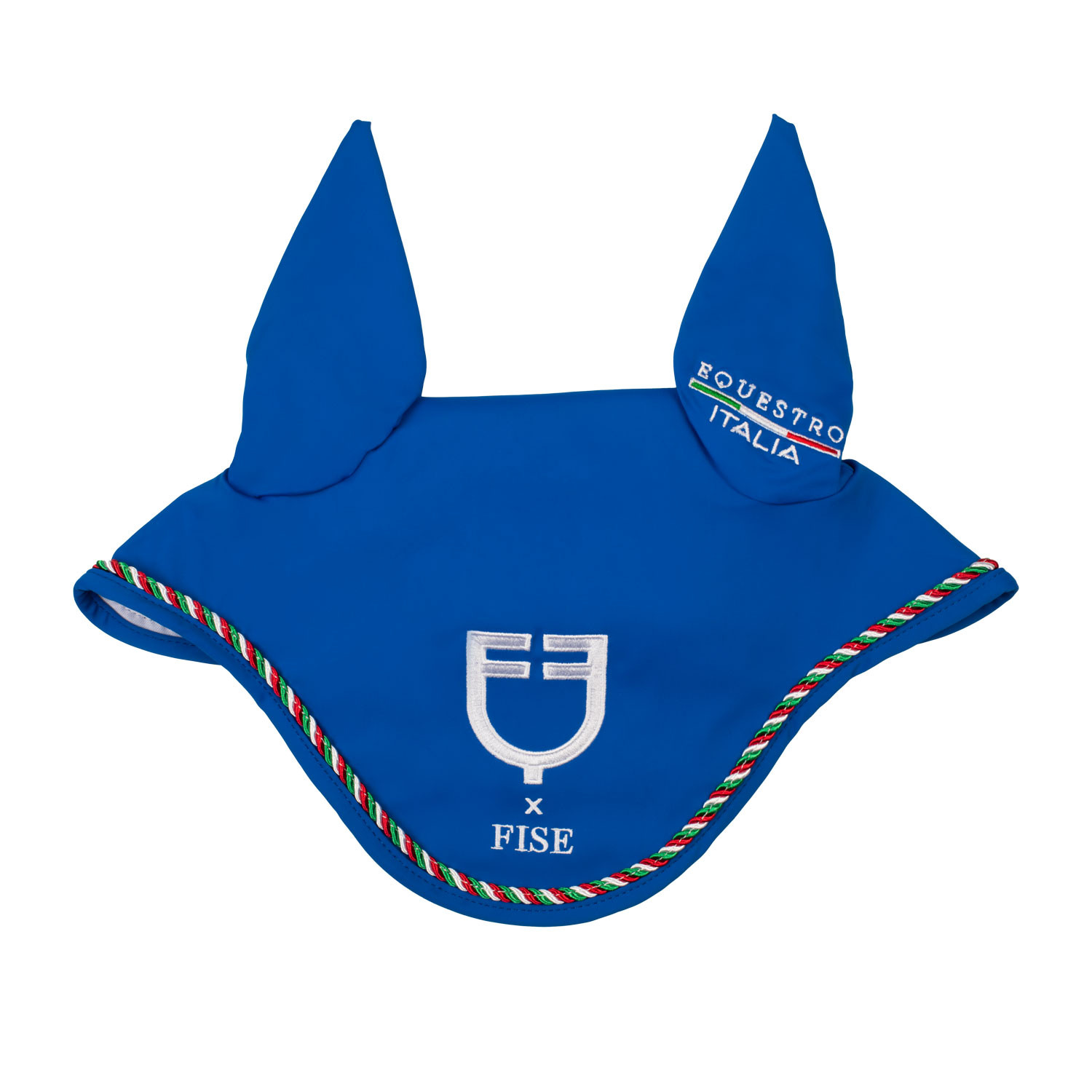 Fliegenhaube mit Italien-Flaggen-Paspel X FISE