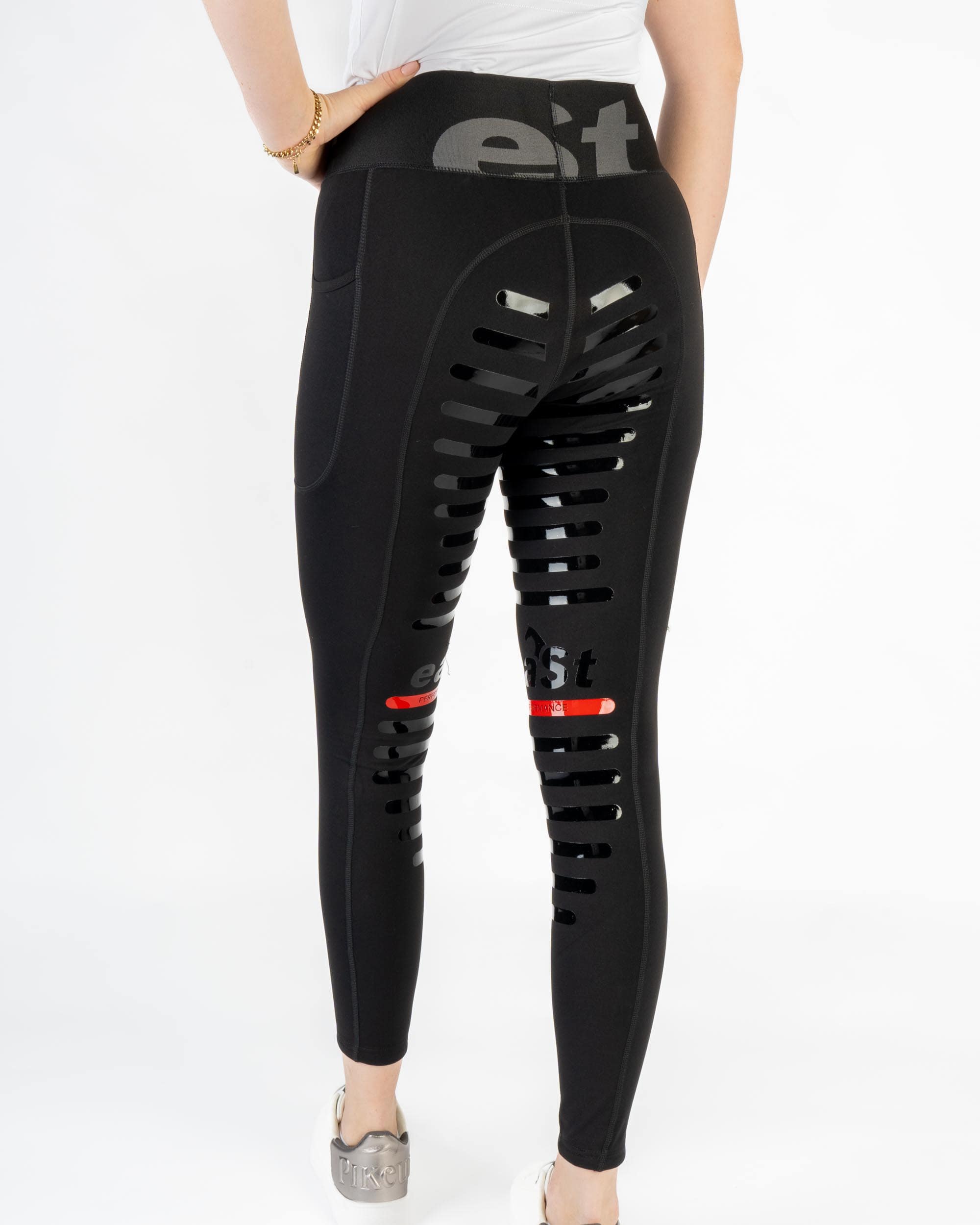 Ladies riding leggings REGGINGS® R1 Highwaist with full grip