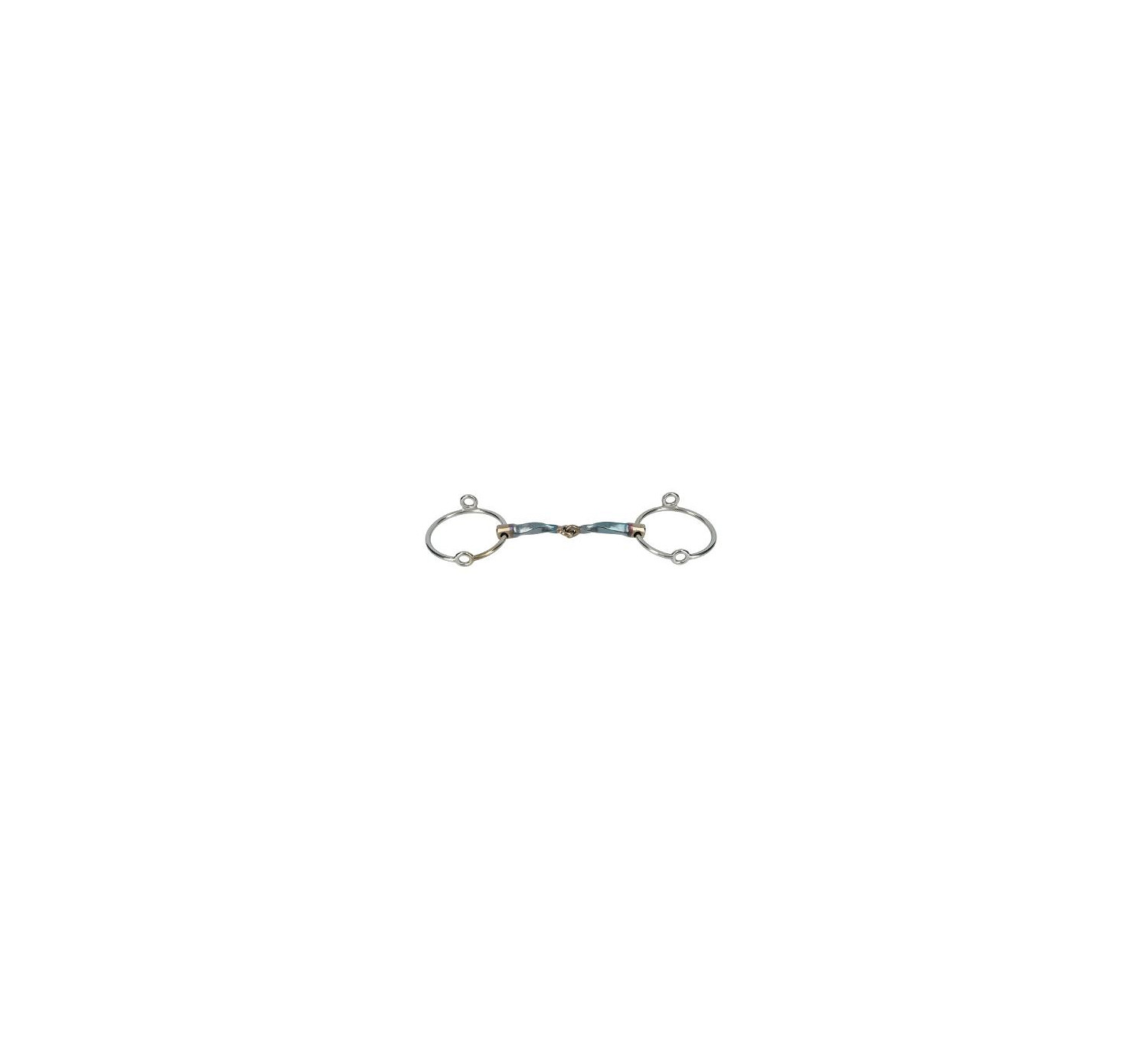 Sweet Iron beweglicher Ring gag leicht gedreht arretiert-16 in blau