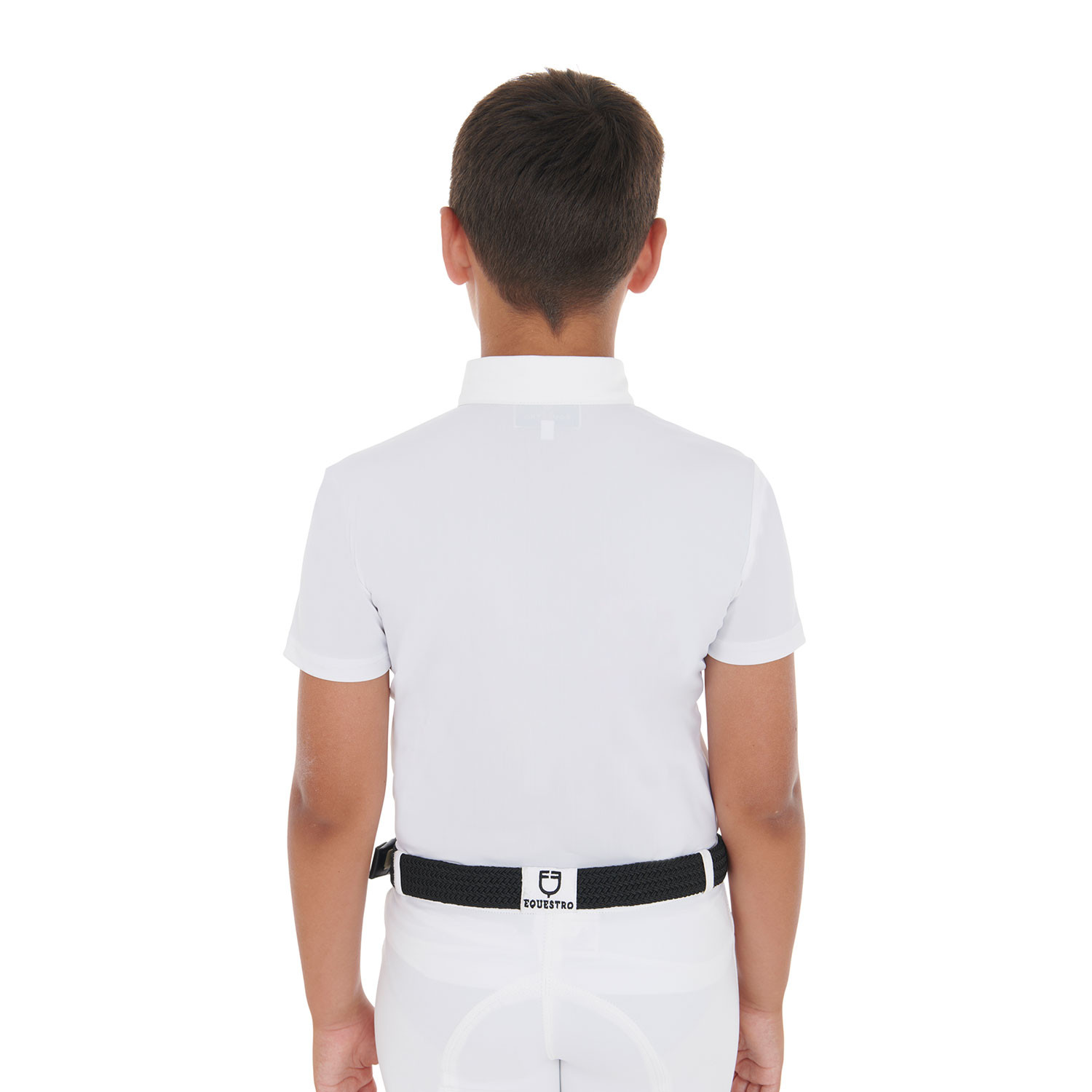 Schmales Turnier-Poloshirt für Jungen mit vier Knöpfen