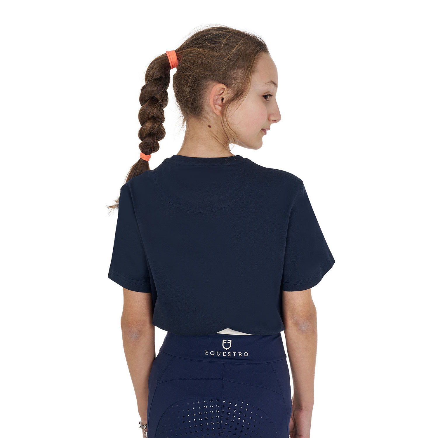 Mädchen-Baumwoll-T-Shirt Horse Club