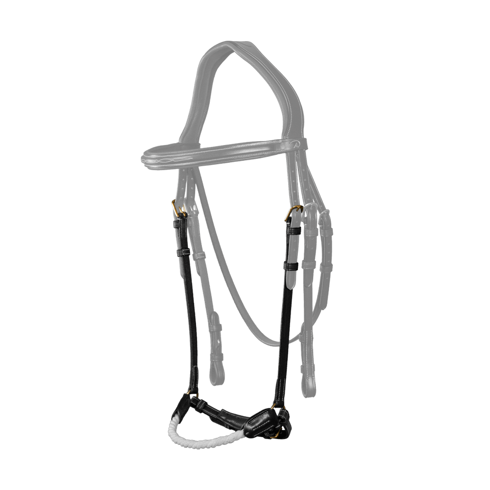 Hannoverscher Stricknasenriemen mit Umlenkschnalle | Dy'on Hannoverscher Stricknasenriemen mit Umlenkschnalle | Dy'on