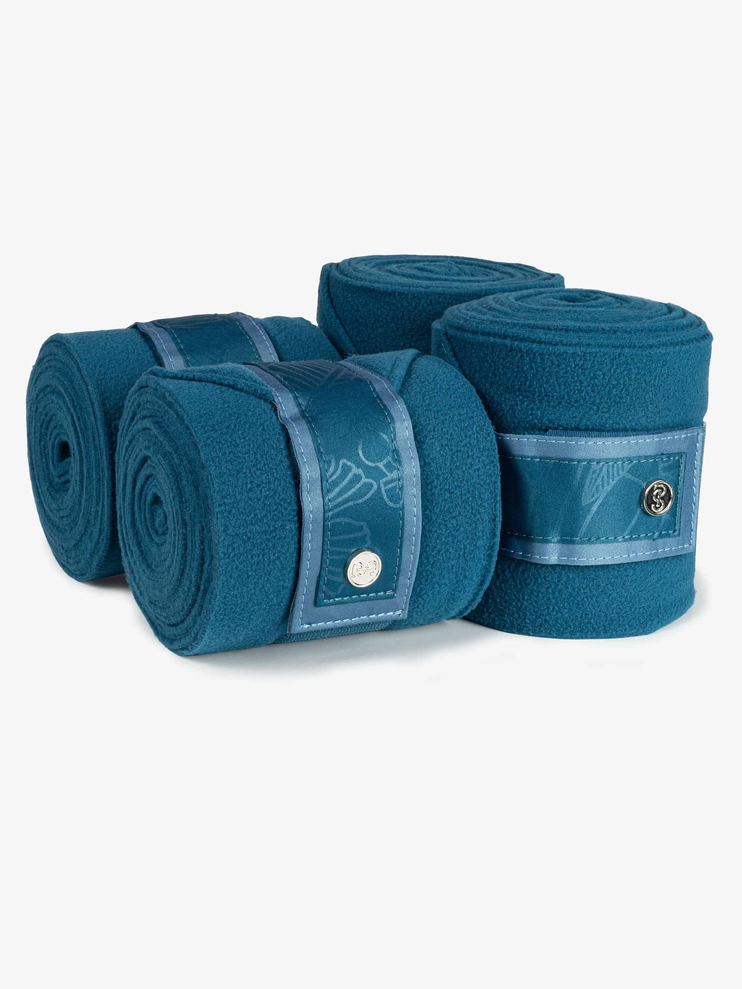 Floret bandages in petrol blue