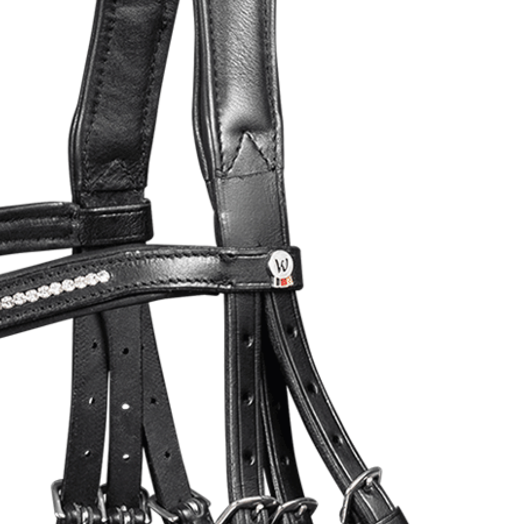 Snaffle bridle X-Line Supersoft Glam, English comb. Snaffle bridle X-Line Supersoft Glam, English comb.