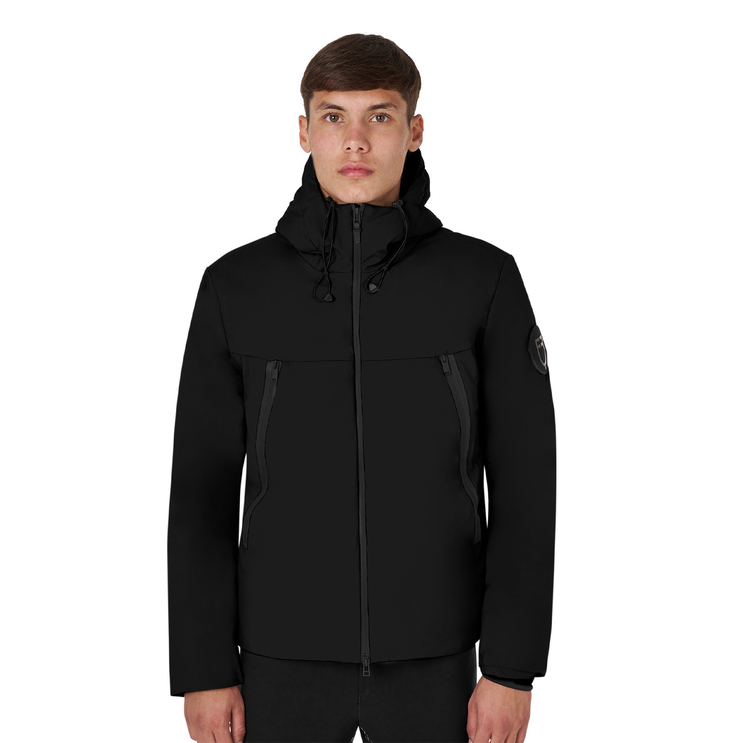 Wasser- und winddichte Herrenjacke aus Nylon