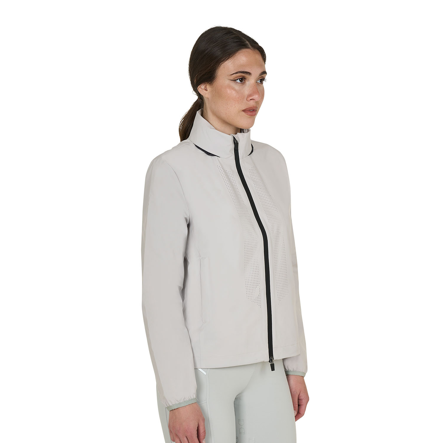 Softshelljacke für Damen mit Logo auf dem Rücken