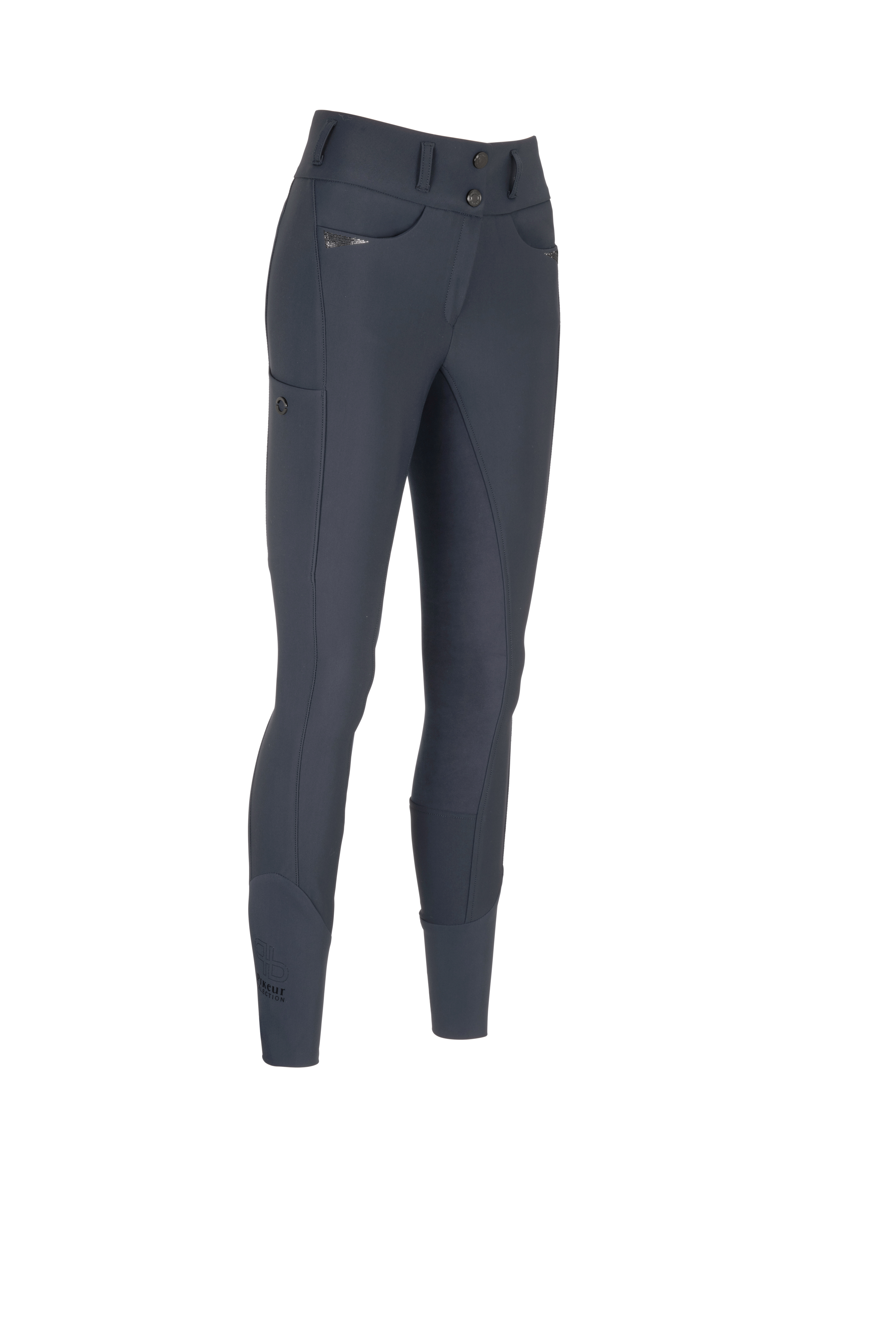 Riding breeches ladies Laure artificial leather full seat