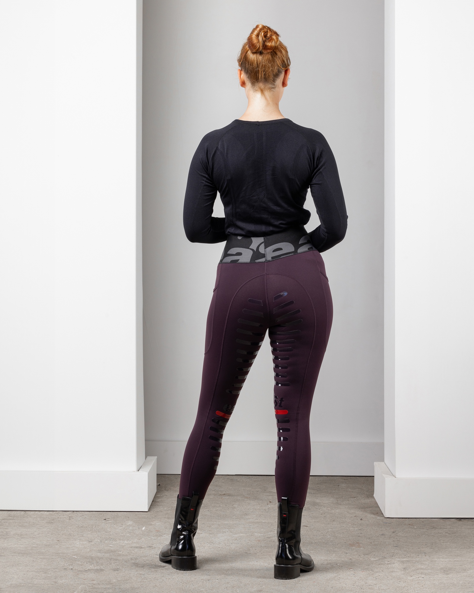 Ladies riding leggings REGGINGS® R1 Highwaist with full grip