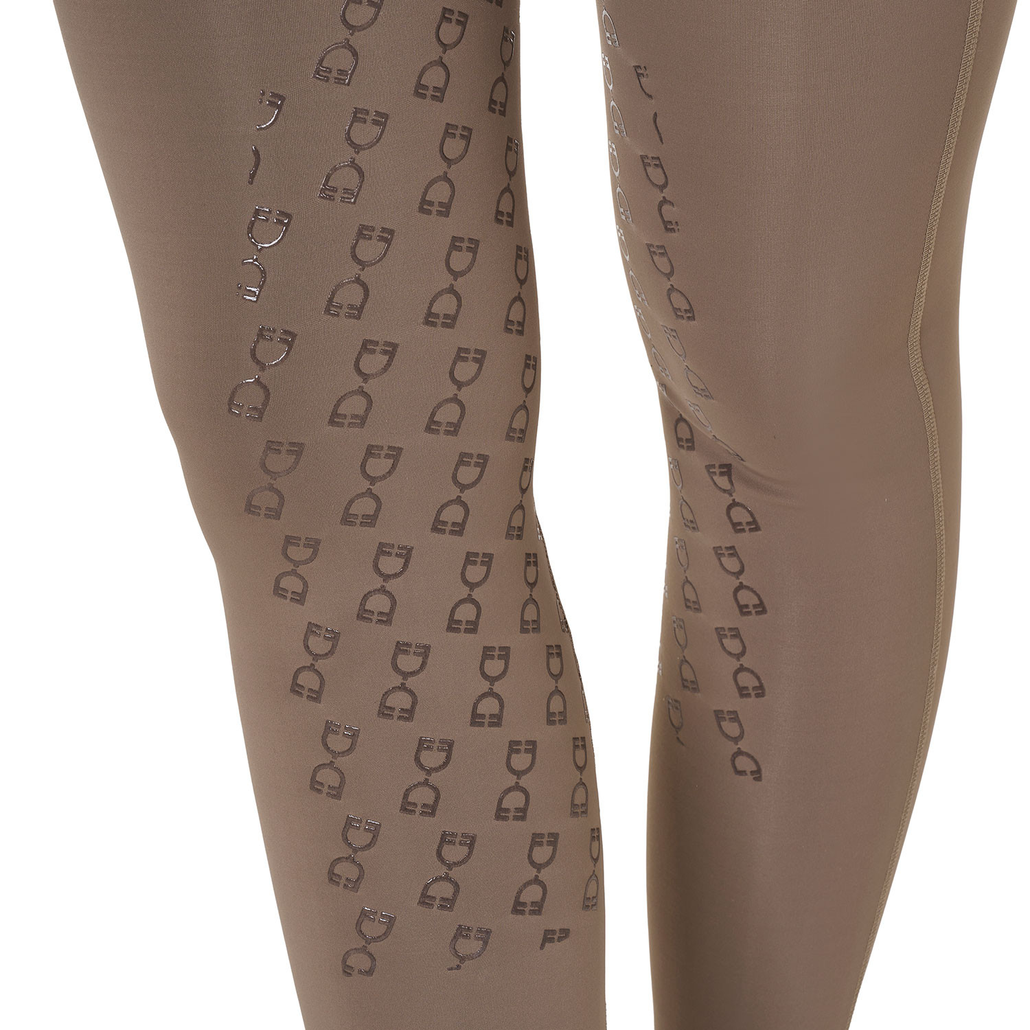 Damen-Leggings Slim Fit mit Vollbesatz