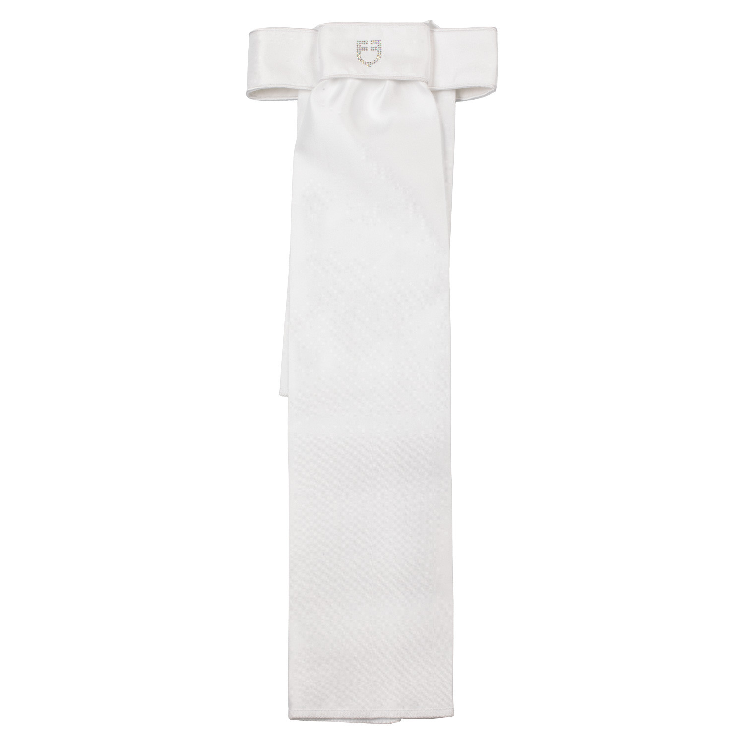 Dressur-Plastron mit Strasslogo
