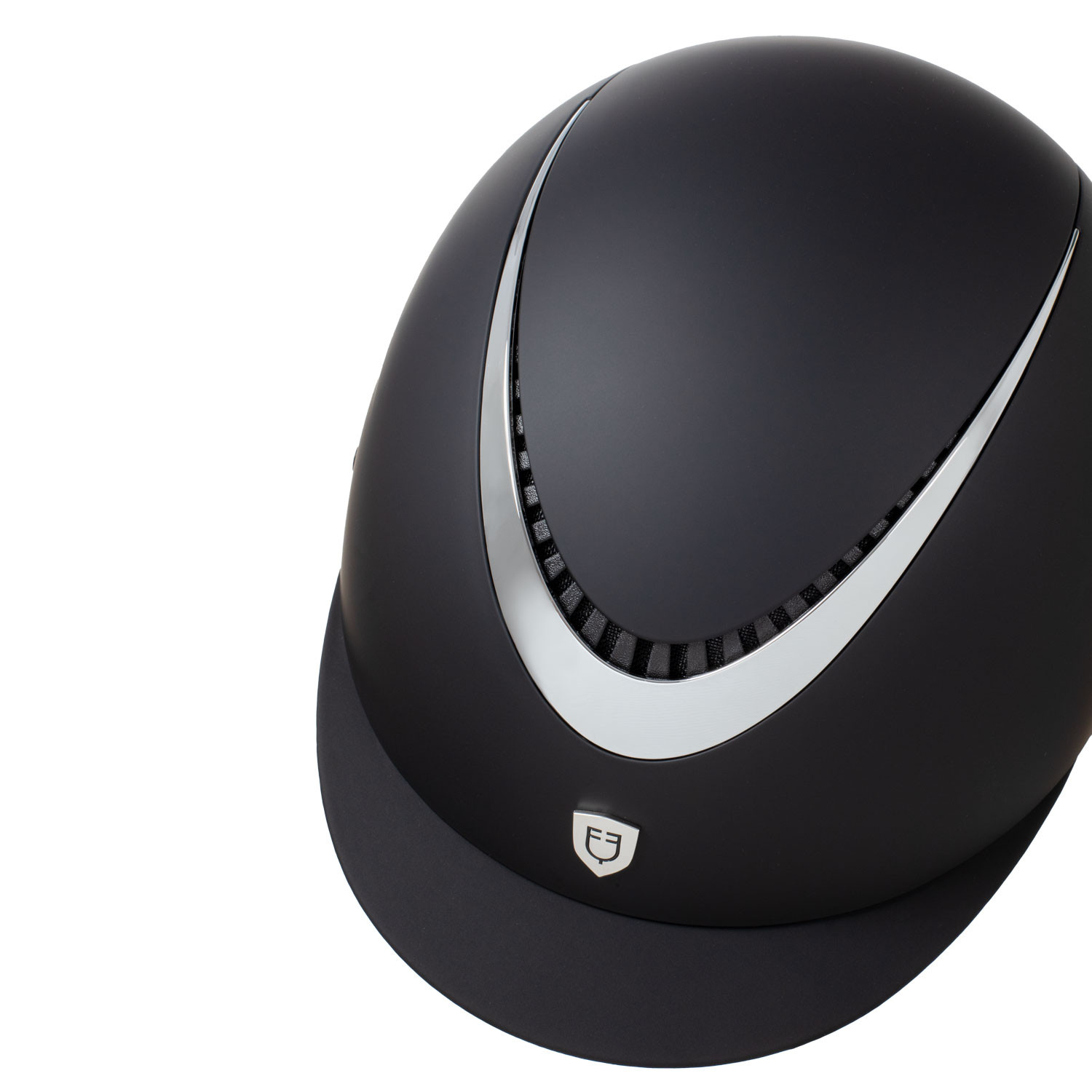 Unisex-Helm mit glänzendem Rahmen Zulassung EN 1384-2023