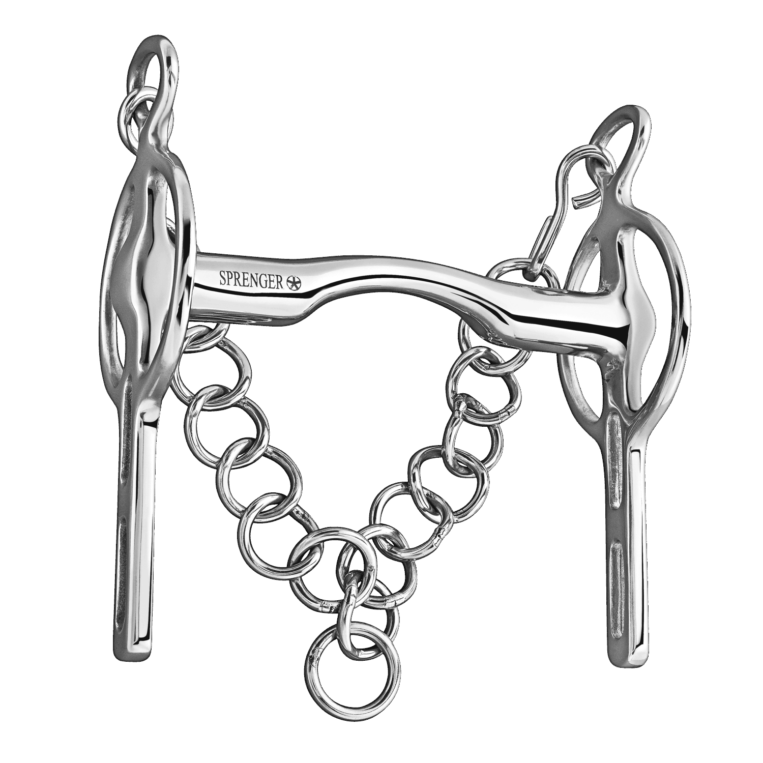 Liverpoolkandare mit leichter Zungenfreiheit - Edelstahl rostfrei