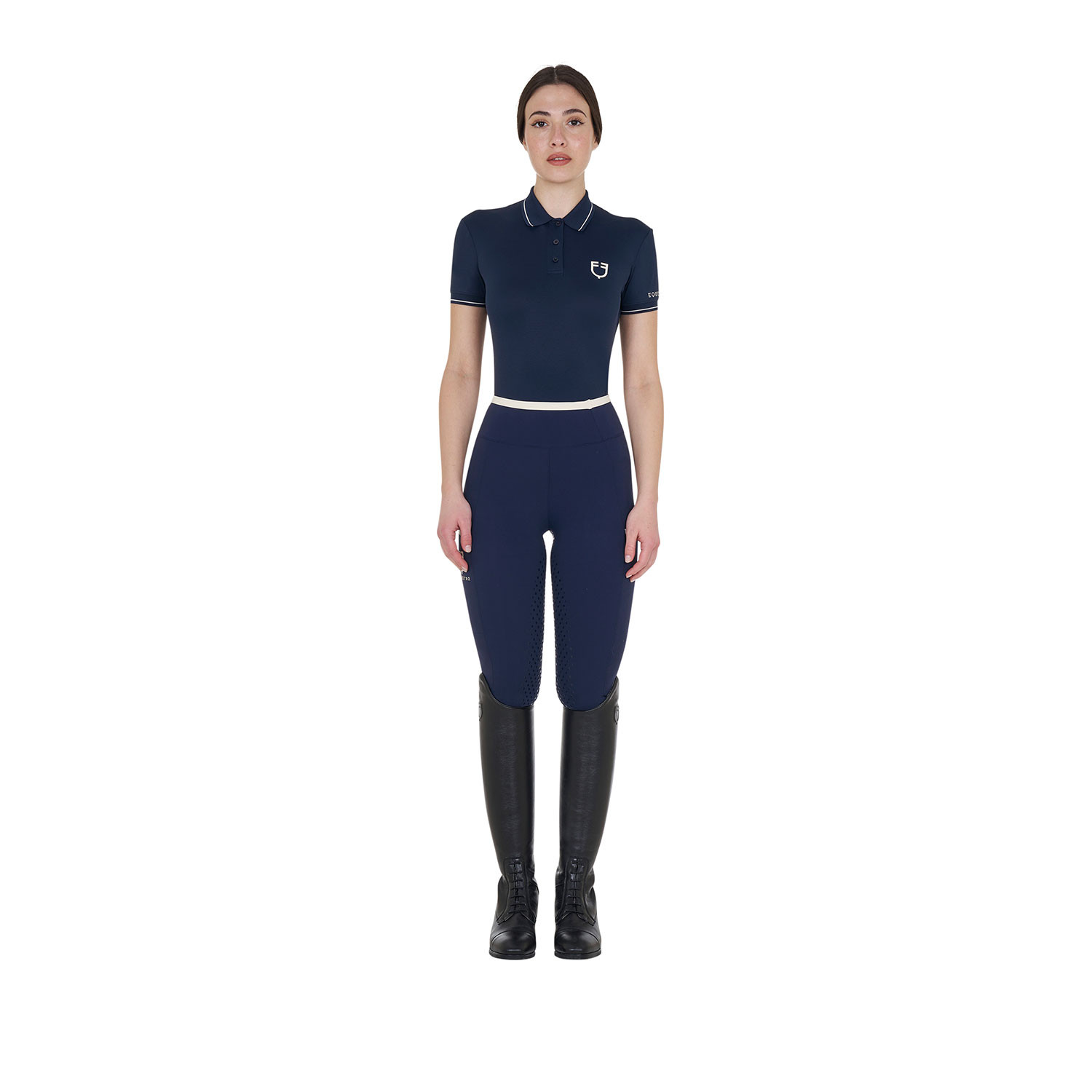 Polo-Shirt Slim Fit aus atmungsaktivem Material