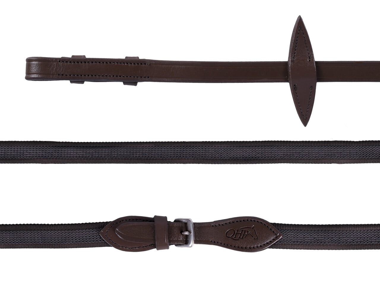 Anti-slip reins