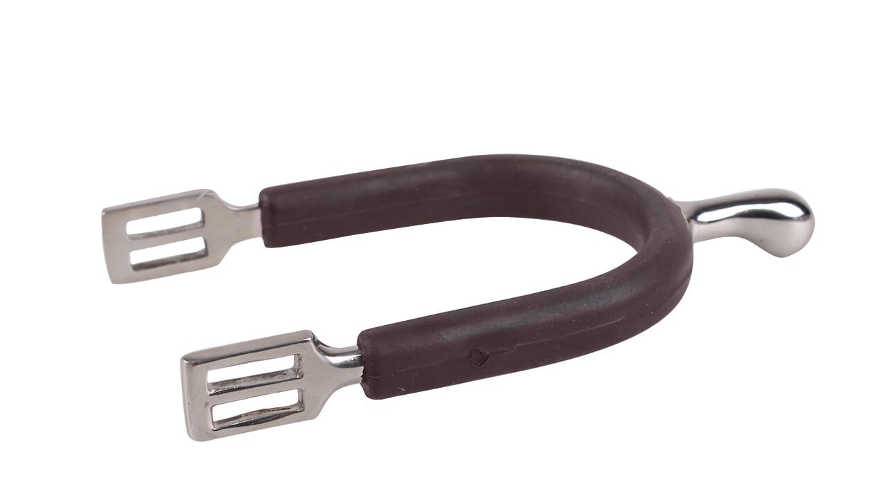 Round head spurs ladies with rubber