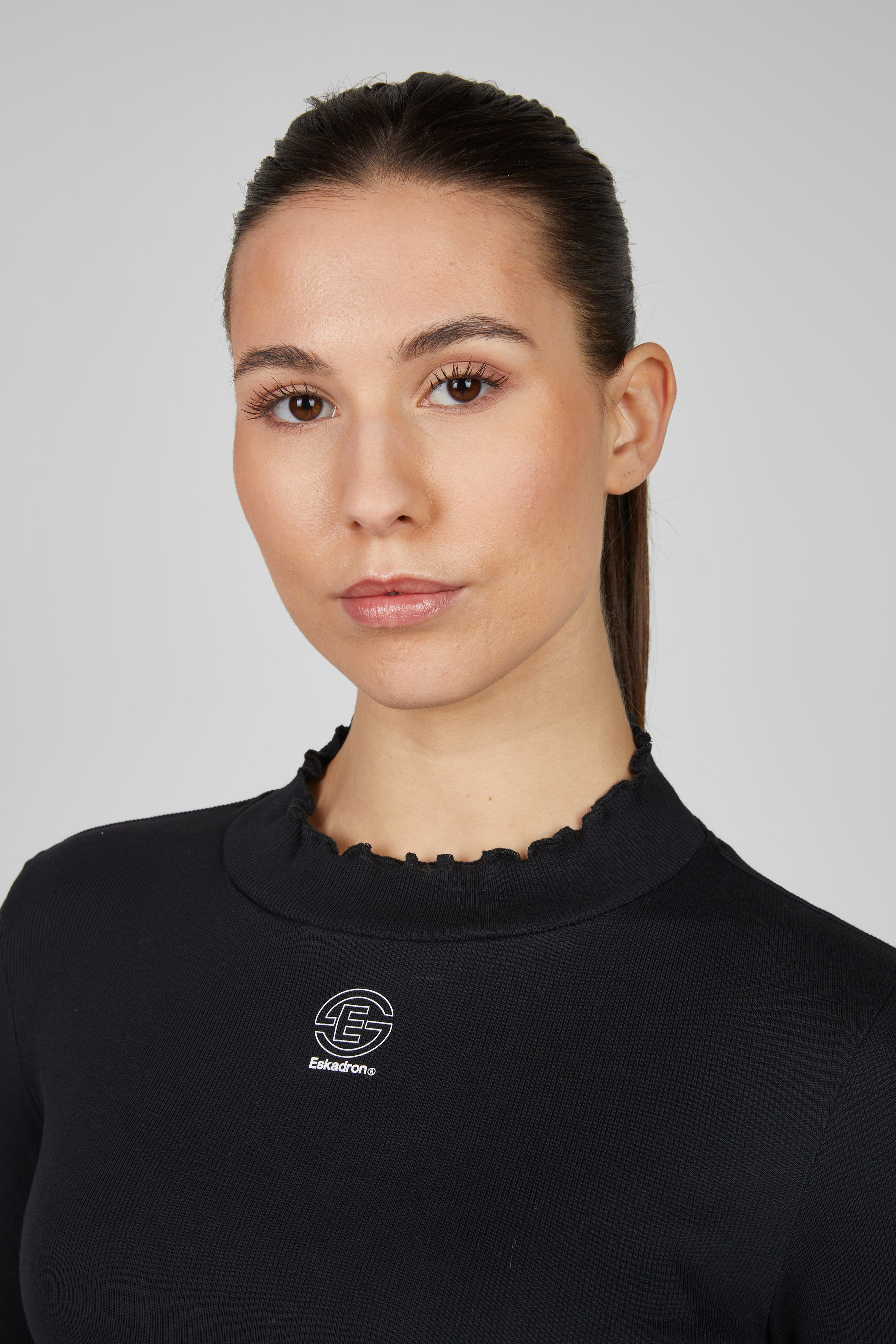 Rollkragenshirt Damen Rib Dynamic