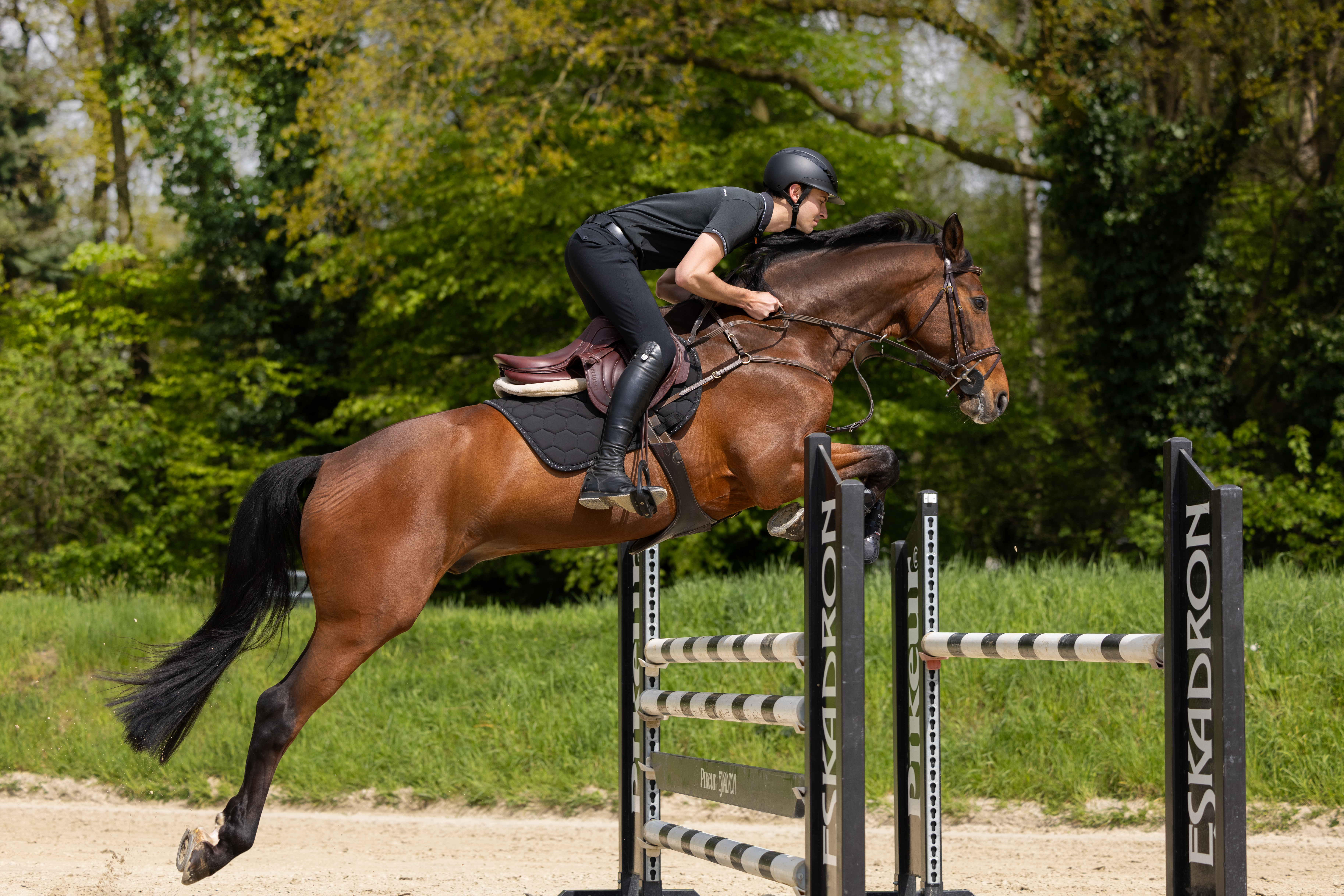 Men's riding breeches Rodrigo knee grip