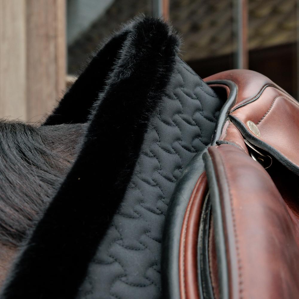 Tapis de selle Plaited Fake Fur