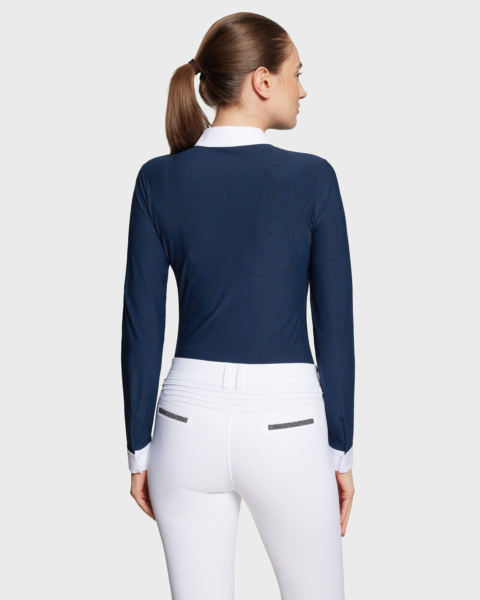 Ladies competition shirt Louison Air in cosmic blue