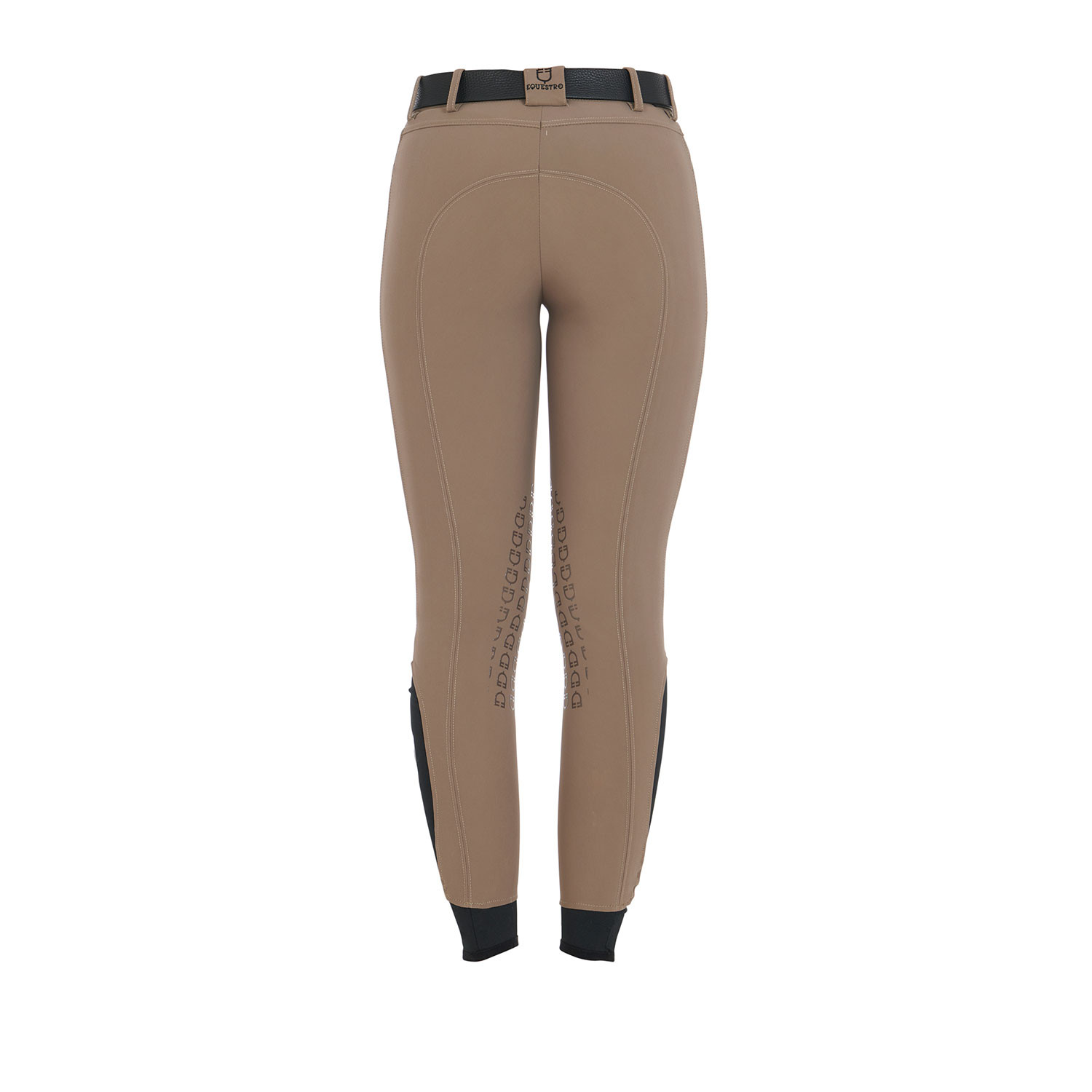 Schmale Damen-Grip-Reithose mit Logo