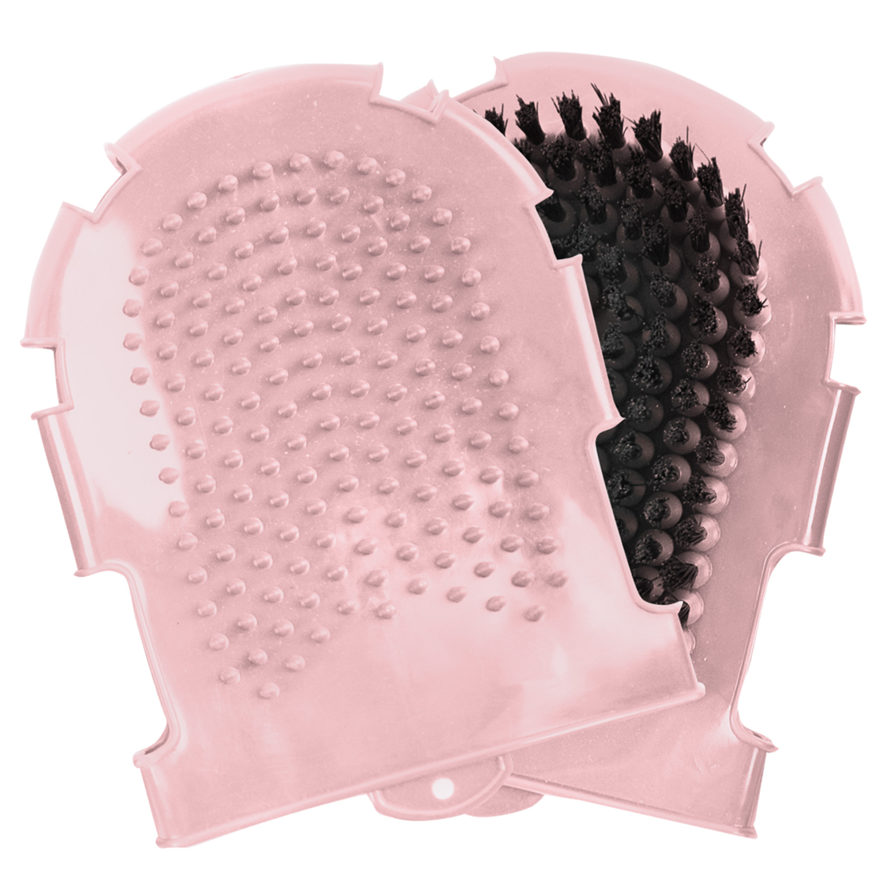 Putzhandschuh, Noppen/Borsten, linnea rosa