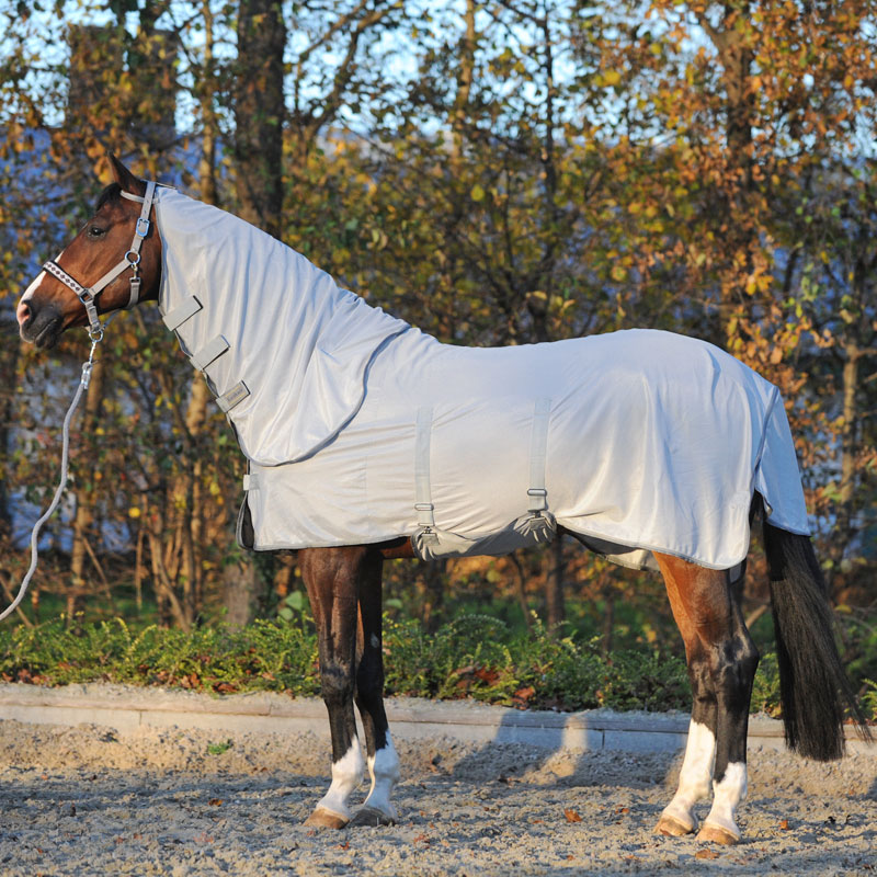 Fly rug - removable neck part