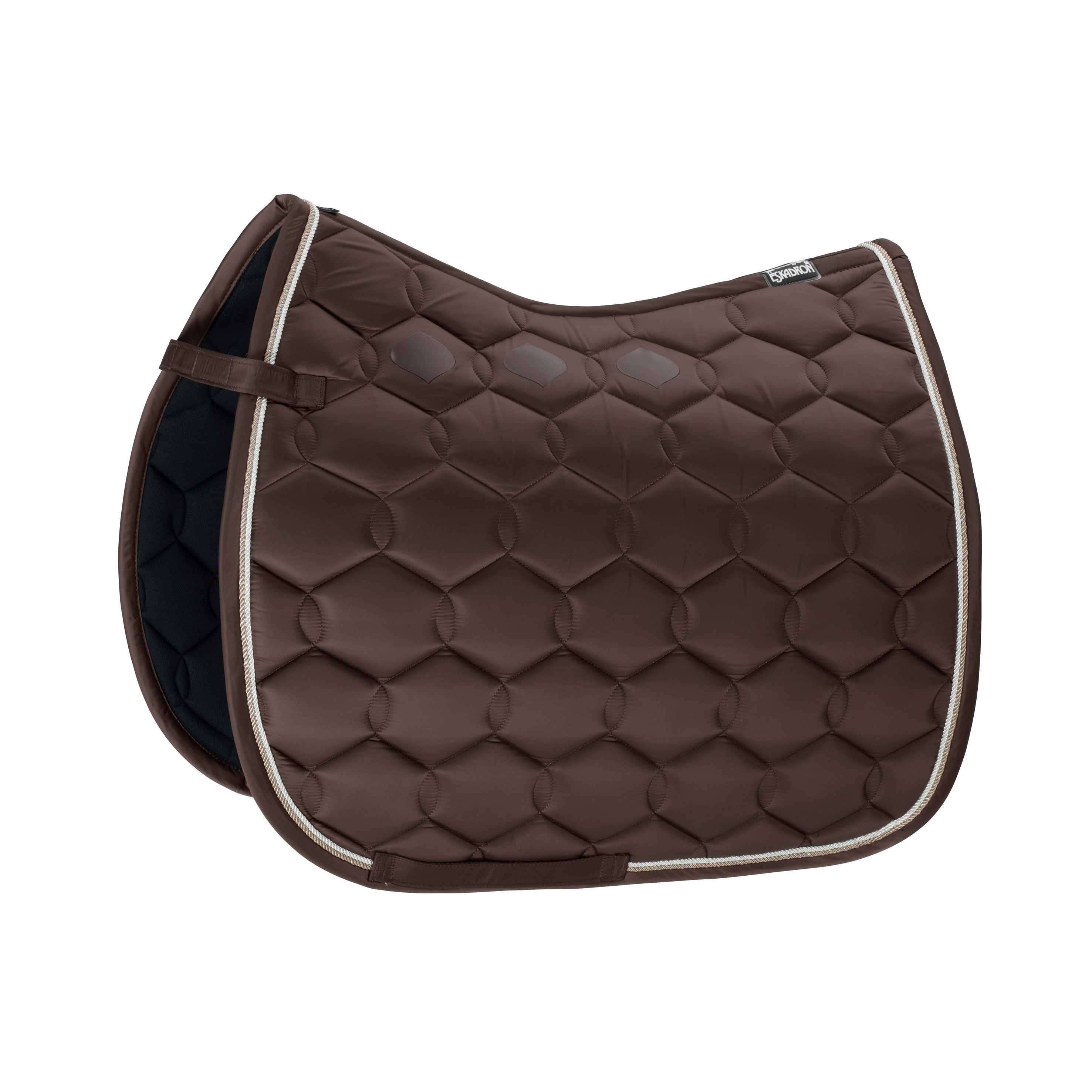 Saddle pad Glossy Wave Contrast