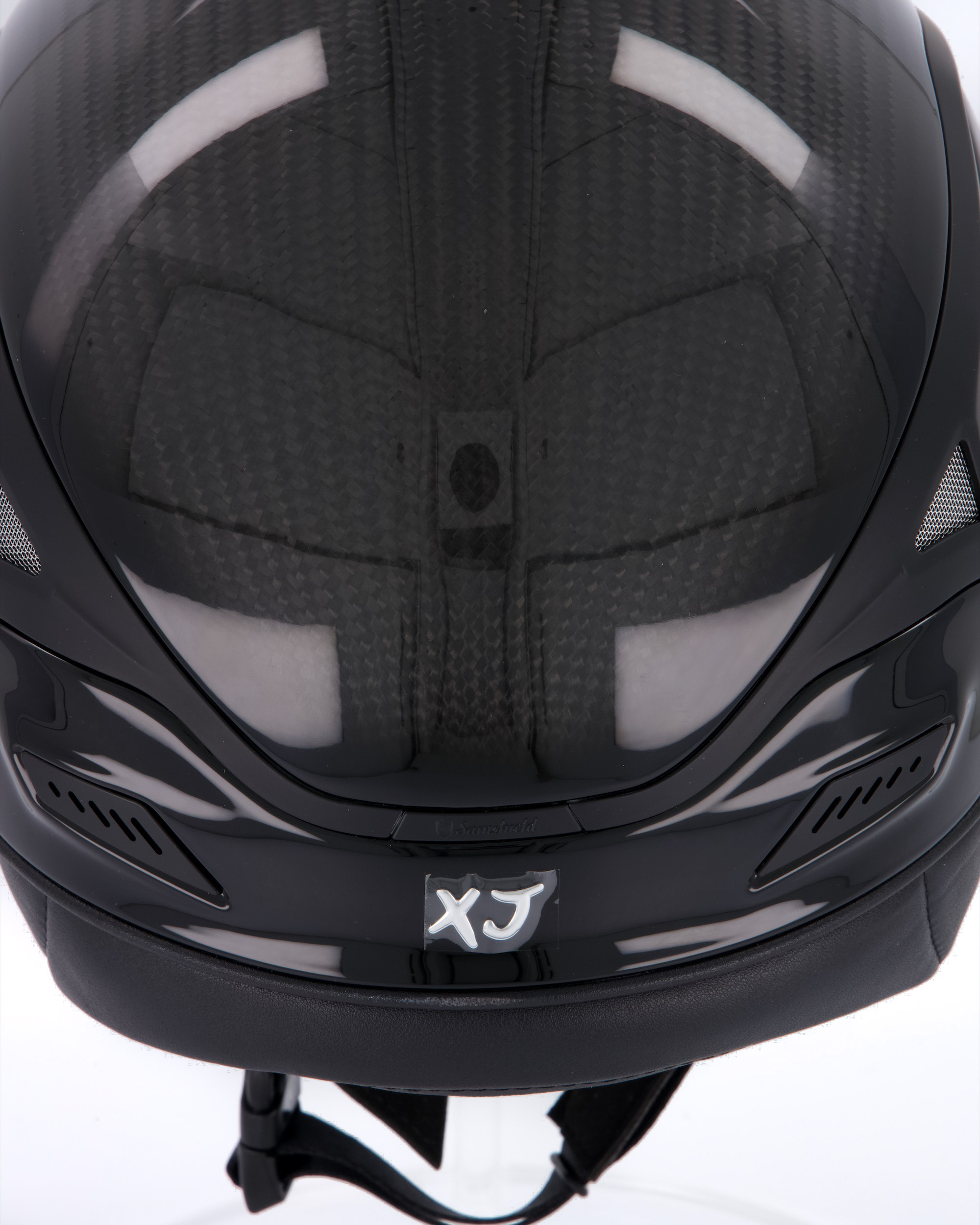 Reithelm XJ Glossy Matt in schwarz