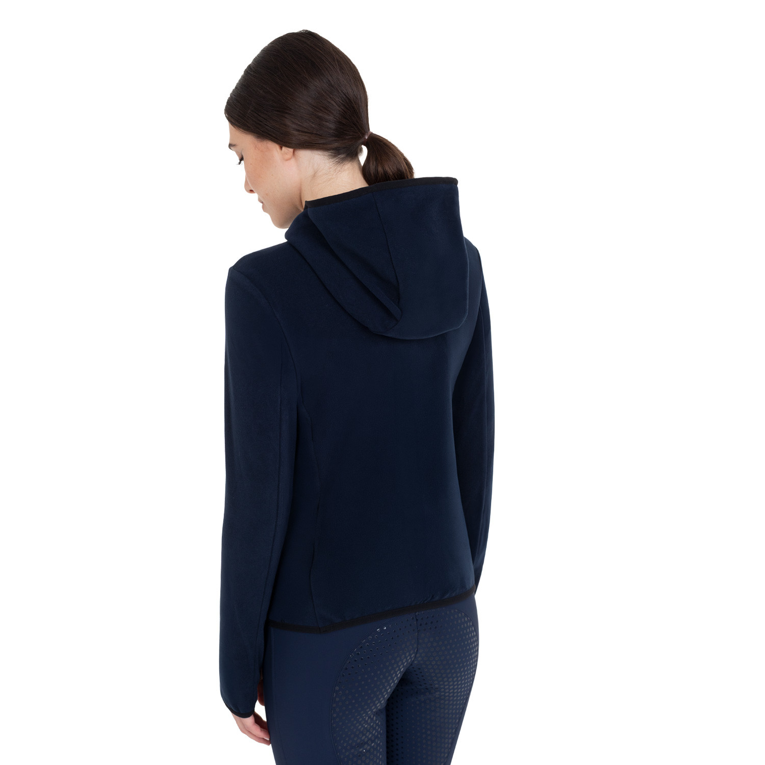 Damen-Fleece-Sweatshirt mit Reißverschluss